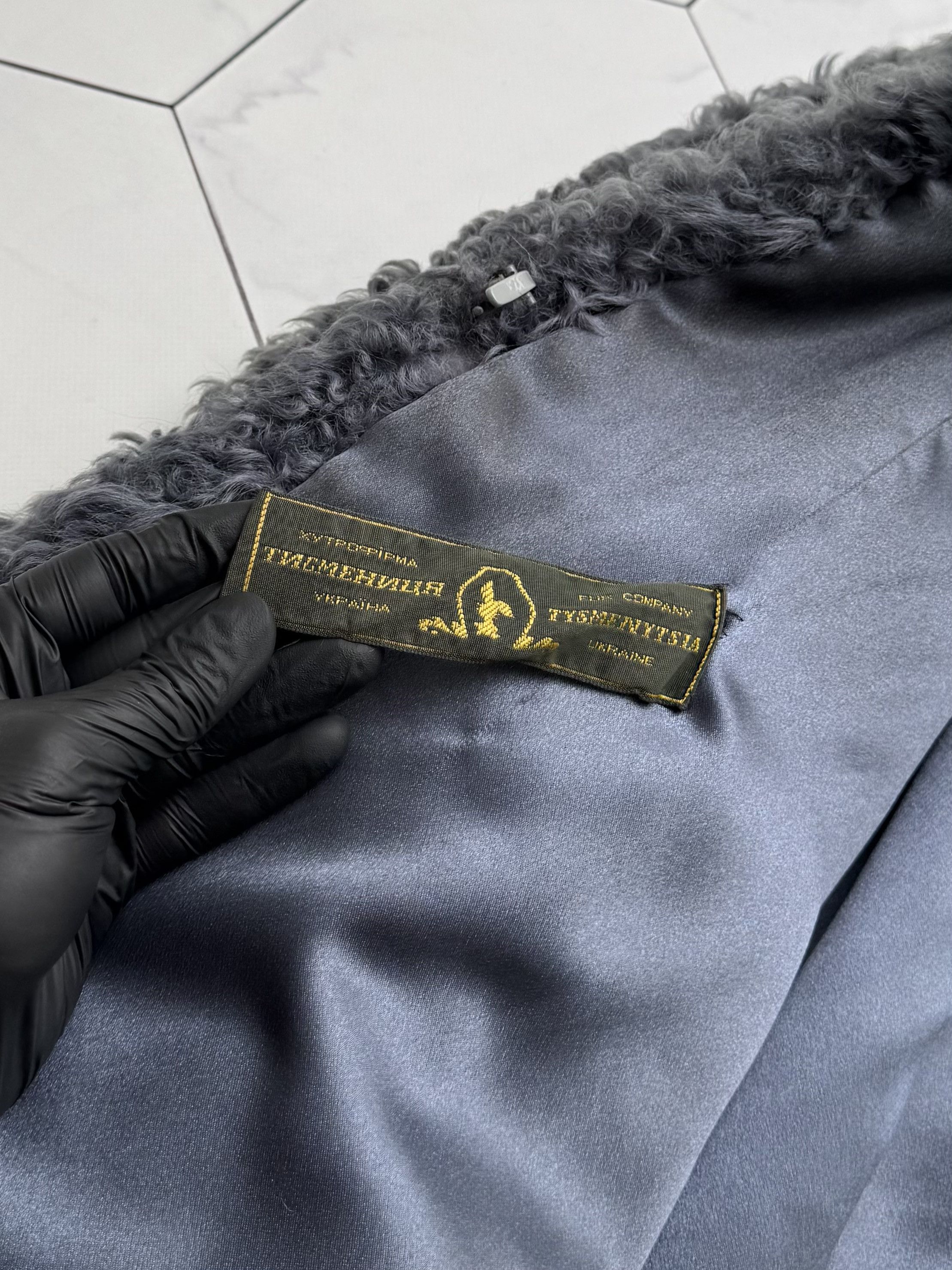 Vintage Vintage Blue Gray Real Fur Luxury Winter Statement Coat Size M / US 6-8 / IT 42-44 - 12 Thumbnail