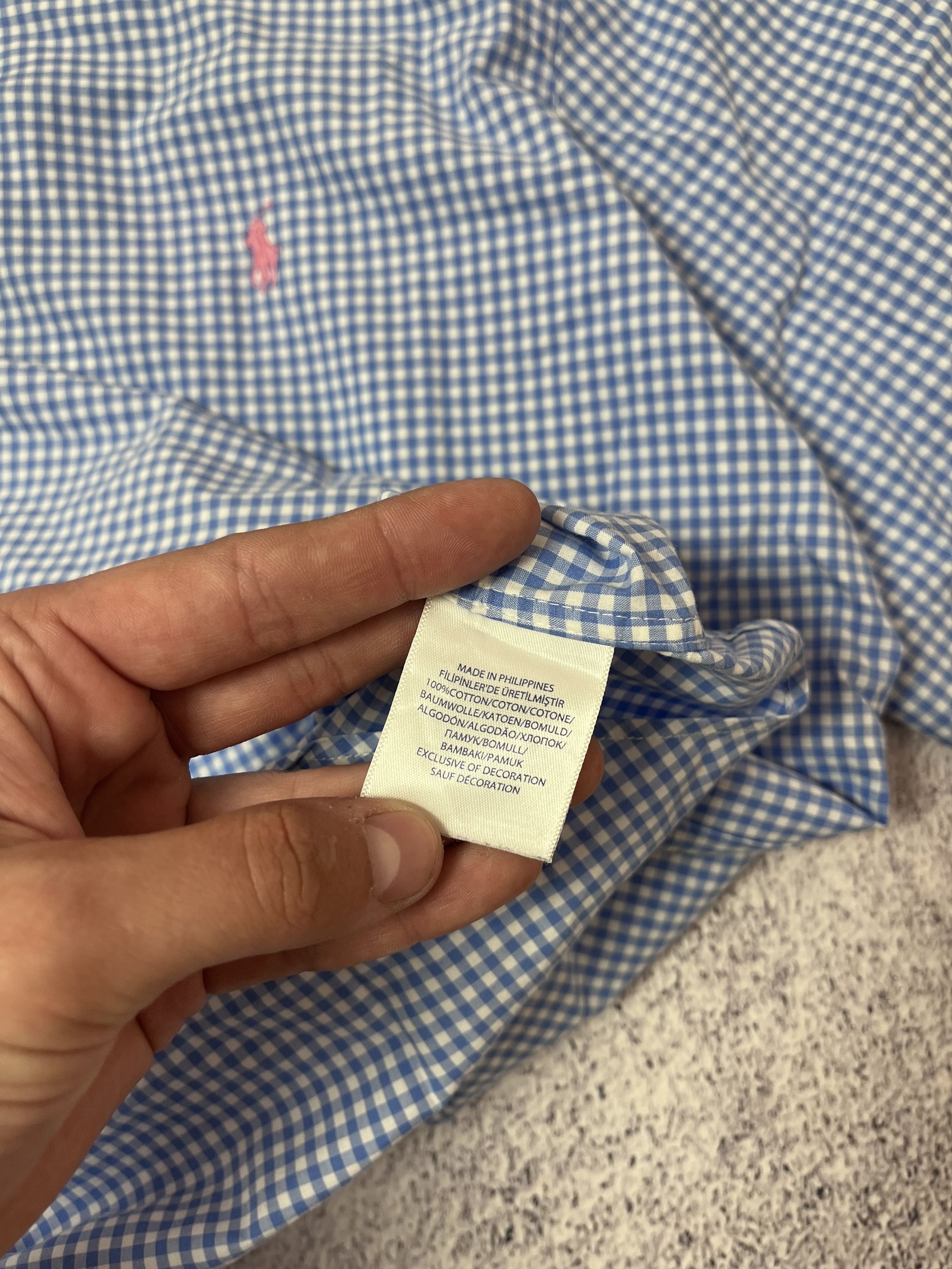 Japanese Brand × Polo Ralph Lauren Men’s button down shirt Polo Ralph Lauren size L blue y2k Size US L / EU 52-54 / 3 - 7 Thumbnail