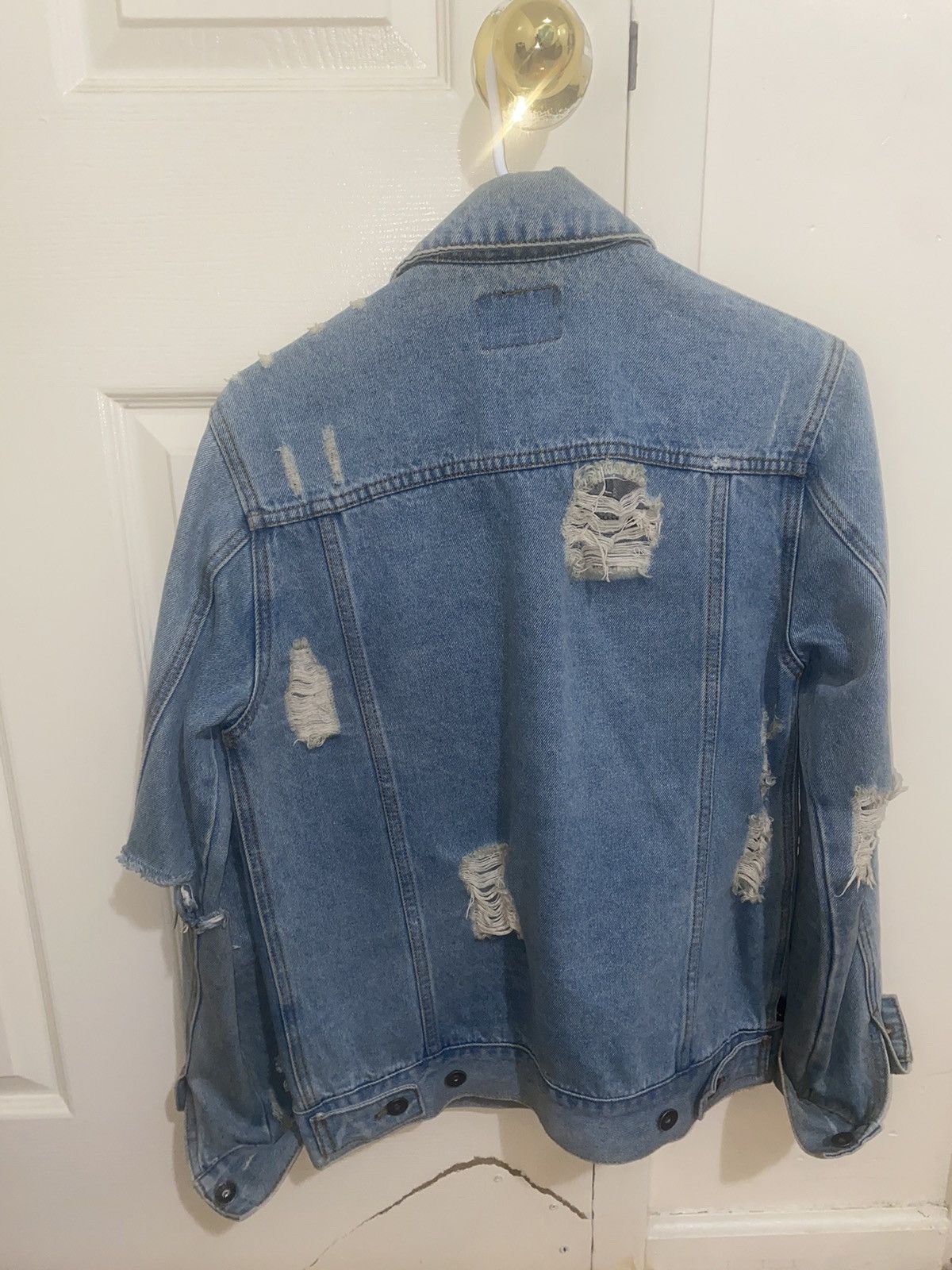 Rude Rude vintage denim jacket (sz-Xs) 100% Authentic Size US XS / EU 42 / 0 - 2 Thumbnail