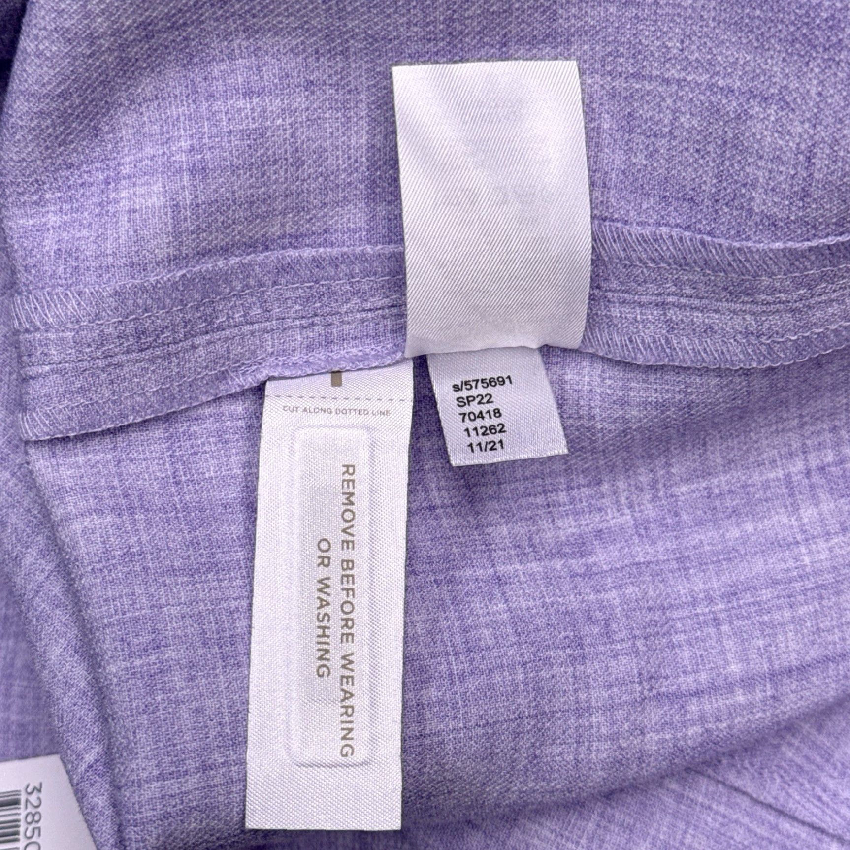 Ann Taylor VINTAGE not applicable; Actually: Ann Taylor High Rise Ankle Pants Womens 12 Violet Stretch New Size 34" / US 12 / IT 48 - 7 Thumbnail