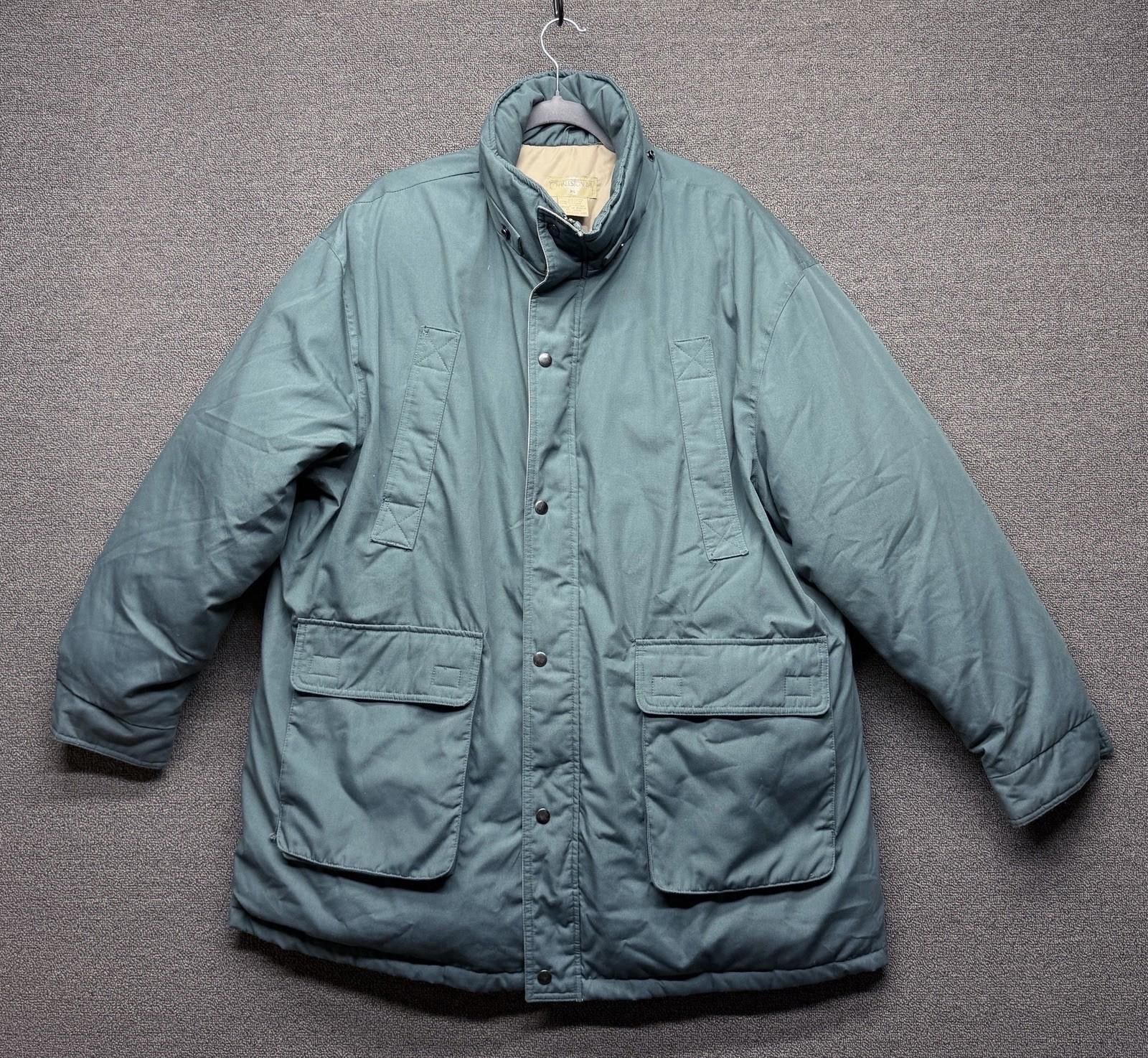 Other Vintage Charleston Bay Green Down/Feather Winter Coat Chore Size US XL / EU 56 / 4 - 1 Thumbnail