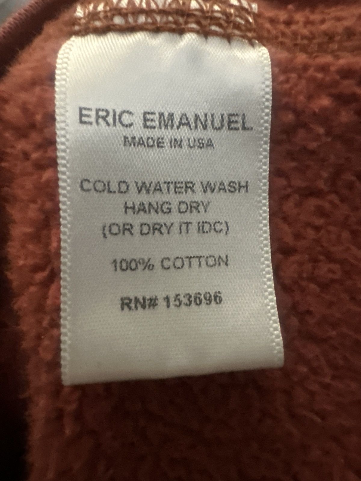 Eric Emanuel Eric Emanuel Hoodie Size US M / EU 48-50 / 2 - 5 Thumbnail