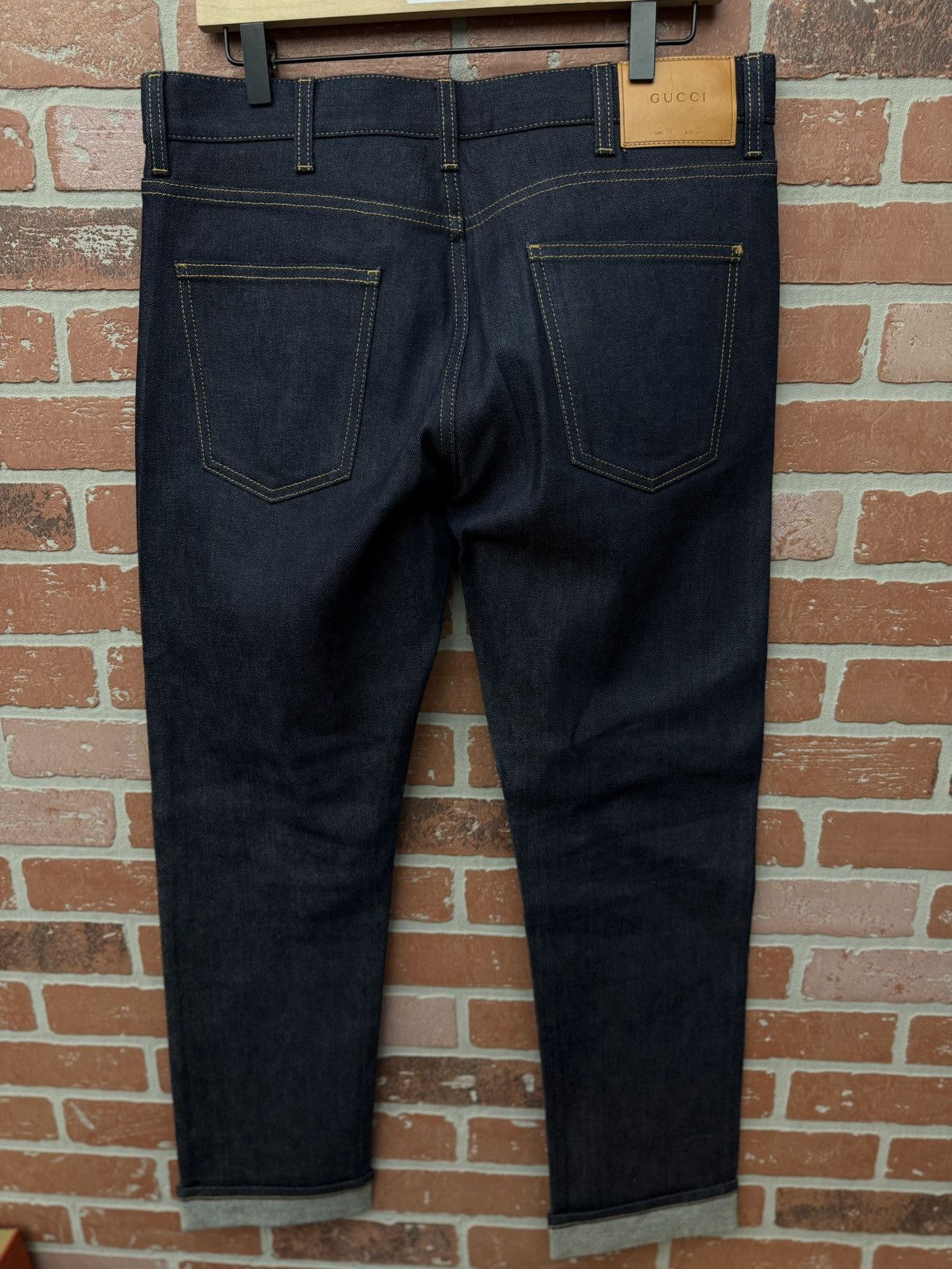 Gucci Gucci Blue Denim Jeans Lot 53 Size (34)$1500 Retail Cost Size US 34 / EU 50 - 20 Thumbnail