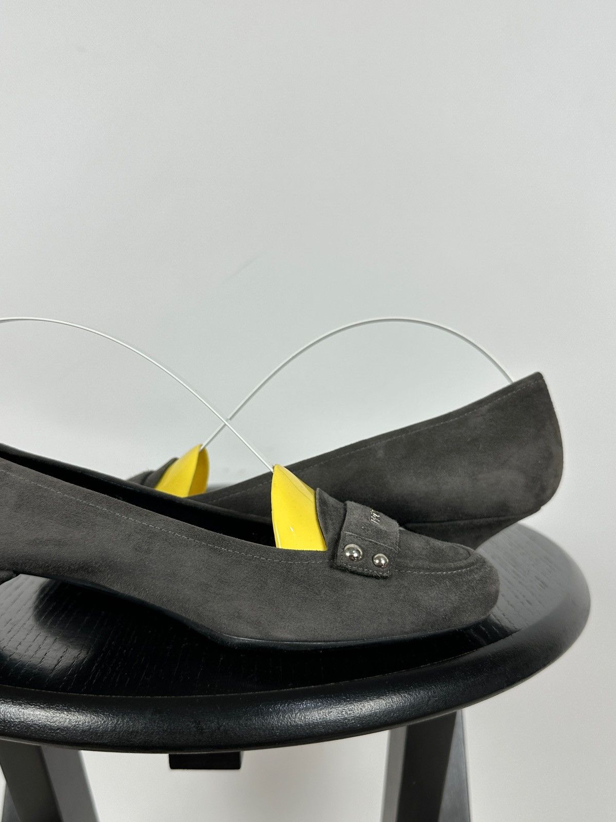 Prada Prada Gray Suede Loafers Moccasins Slip-On Shoes Size US 6.5 / IT 36.5 - 19 Thumbnail
