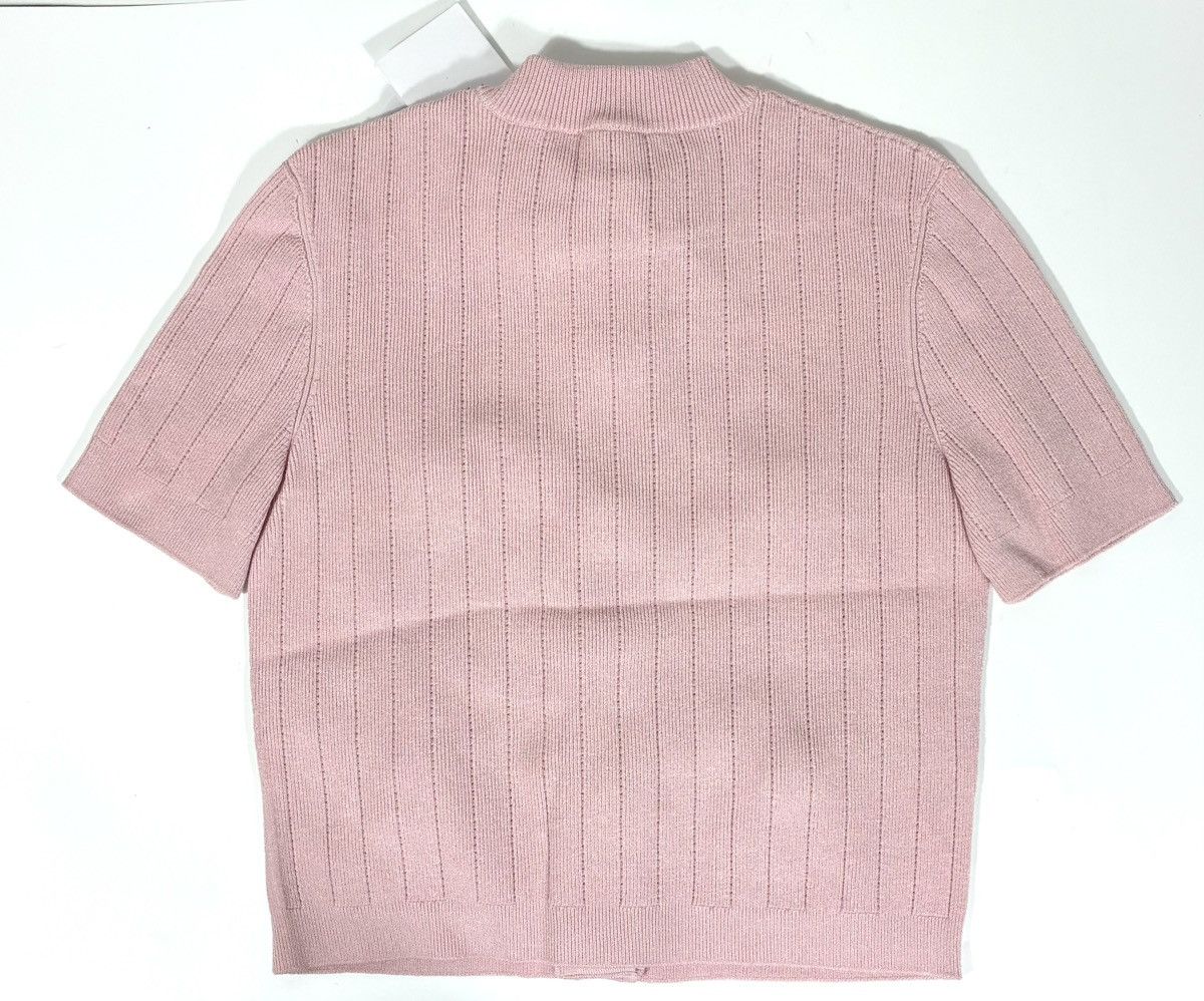 Balmain Balmain Knitted Four Pocket Short Sleeve Cardigan FR 40 Pink Size M / US 6-8 / IT 42-44 - 8 Thumbnail