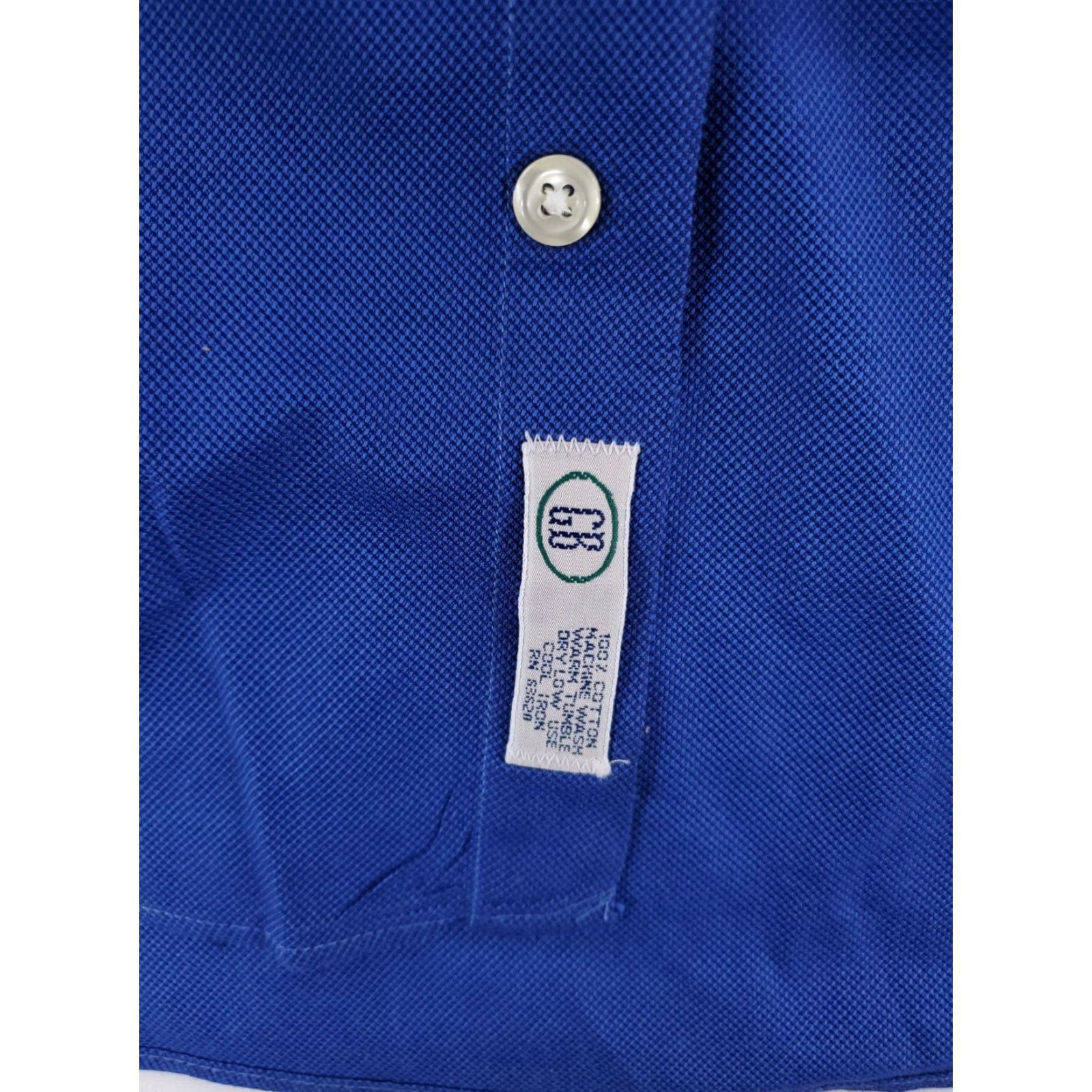 Vintage Gitman Bros Private Stock Button Up Dress Shirt Blue Mens XL Size 46R - 4 Thumbnail