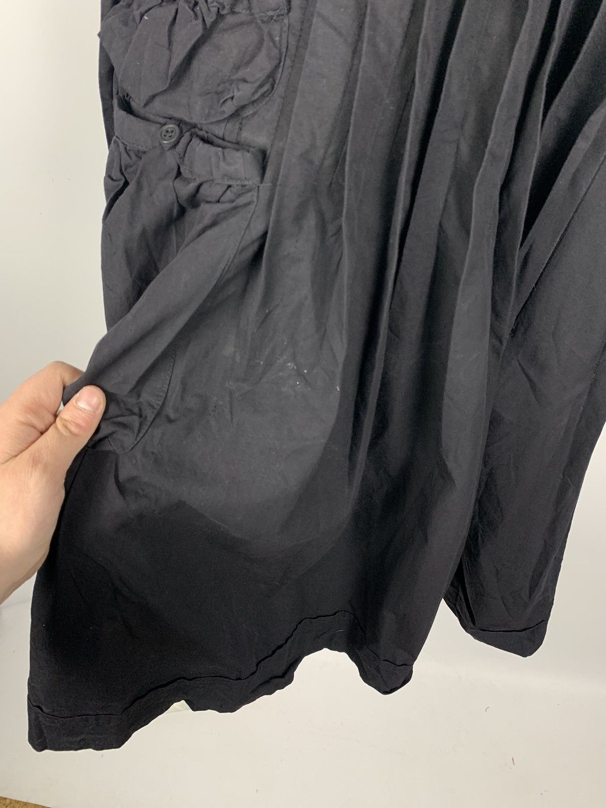 Rundholz Rundholz Avant-Garde Pleated Cargo Multipocket Dress Black Size M / US 6-8 / IT 42-44 - 16 Thumbnail