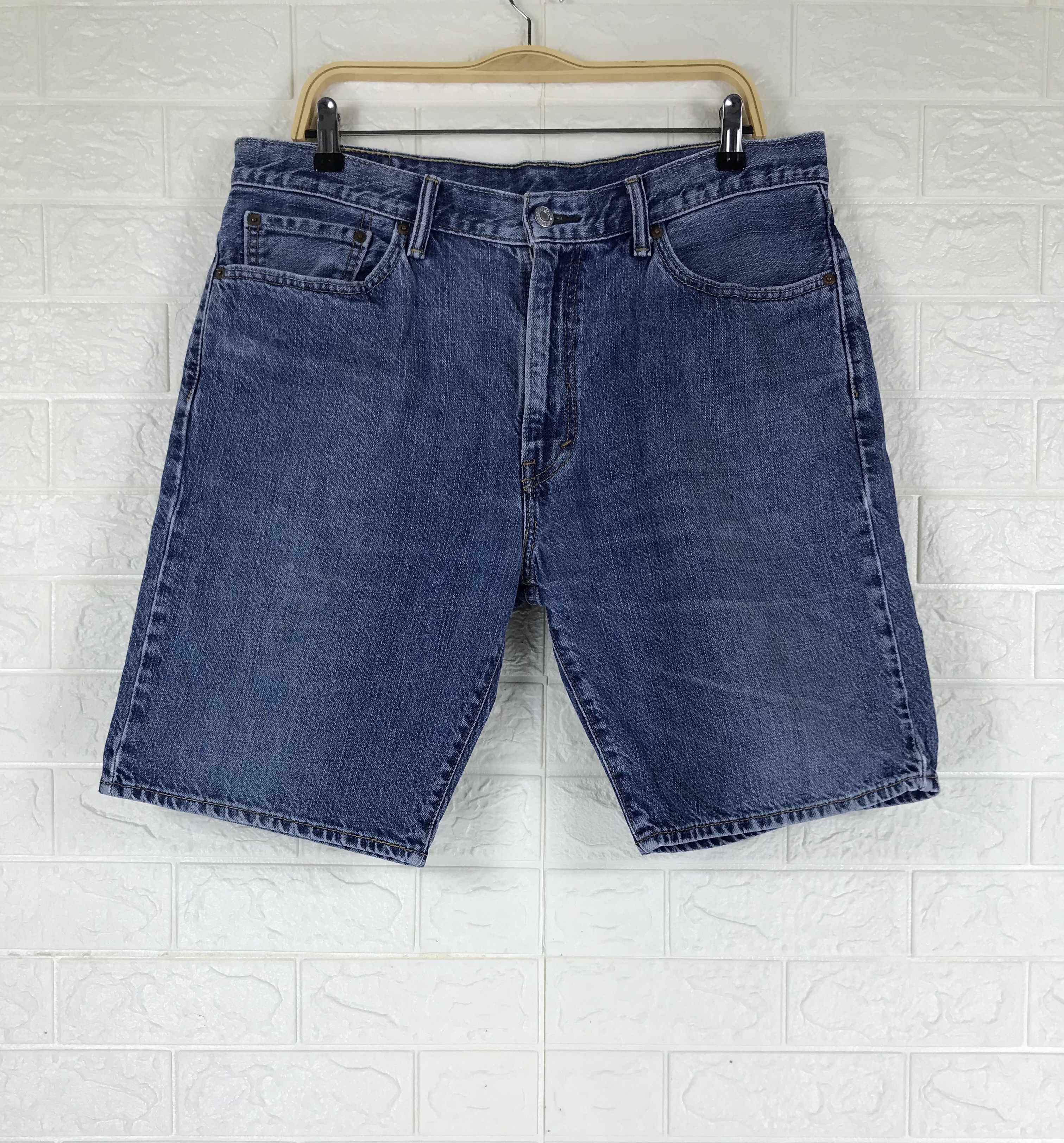 Levi's Vintage Levi's 505 Blue Wash Short Jeans Size US 36 / EU 52 - 1 Thumbnail