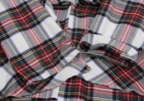 Comme des Garcons Comme Des Garcons White Retro Plaid Folded Top Size S / US 4 / IT 40 - 6 Thumbnail