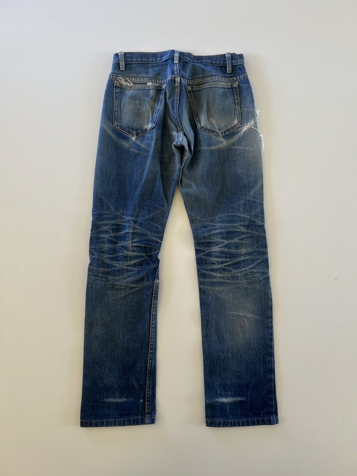 A.P.C. Vintage APC Distressed Denim Jeans Size 27-28" Size US 27 - 5 Thumbnail