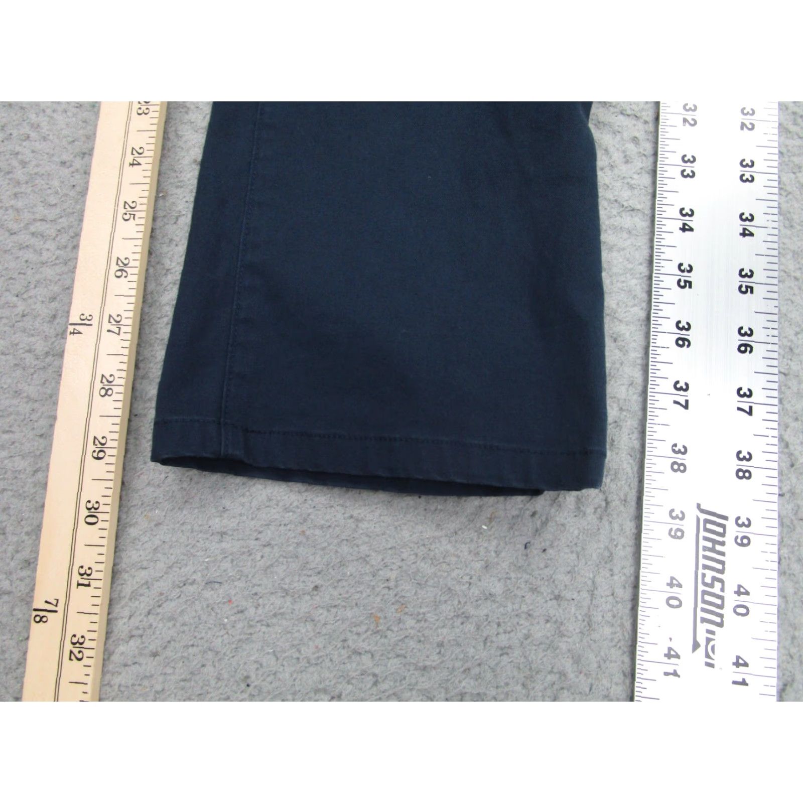 Vintage VINTAGE Mack Weldon Mens Pants 30x32 Casual Chino Slim Fit Blue Cotton Spandex Travel Size US 30 / EU 46 - 2 Thumbnail