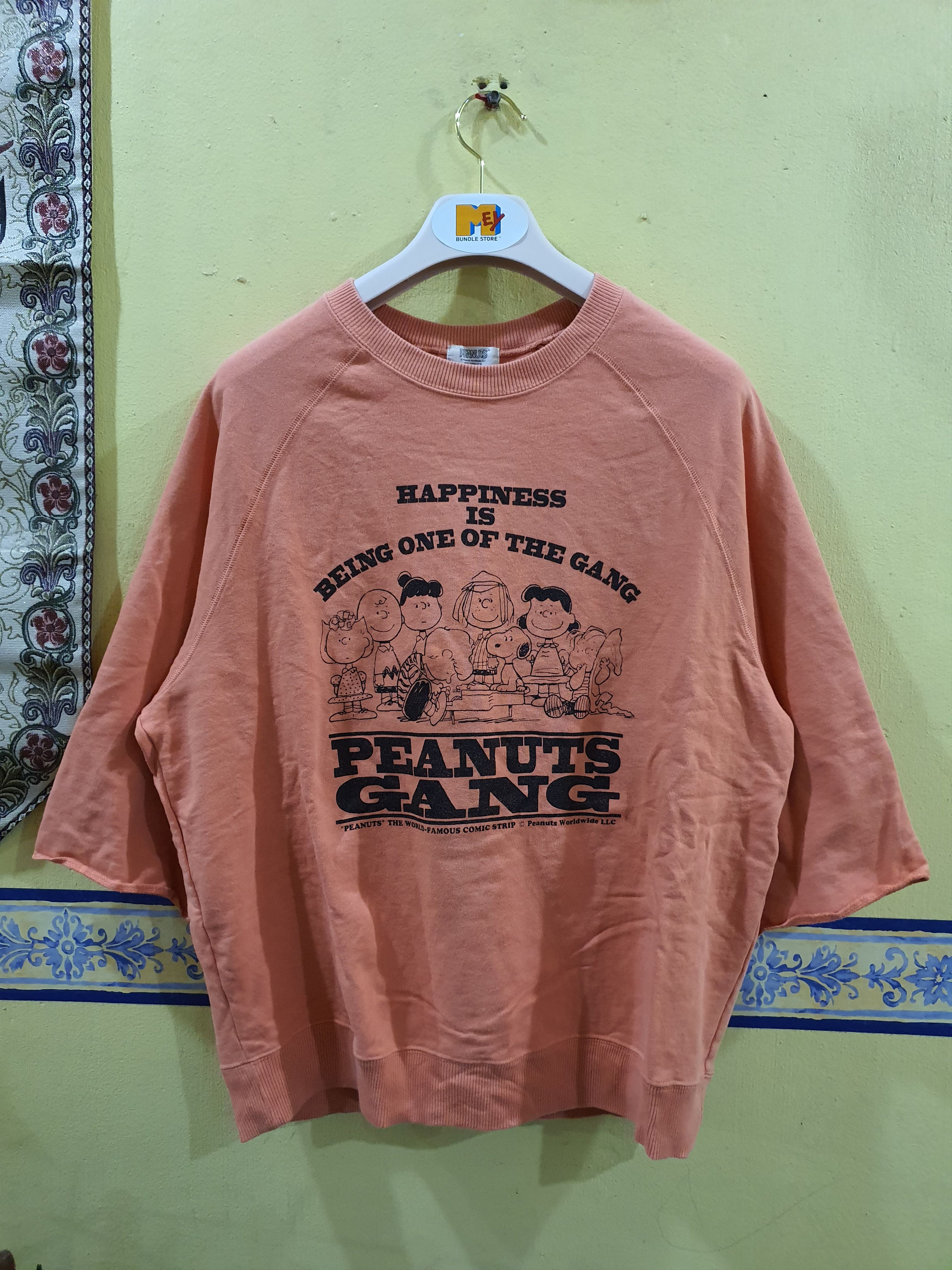 Peanuts Vintage Peanuts Gang short-sleeve sweatshirt Size US L / EU 52-54 / 3 - 1 Thumbnail