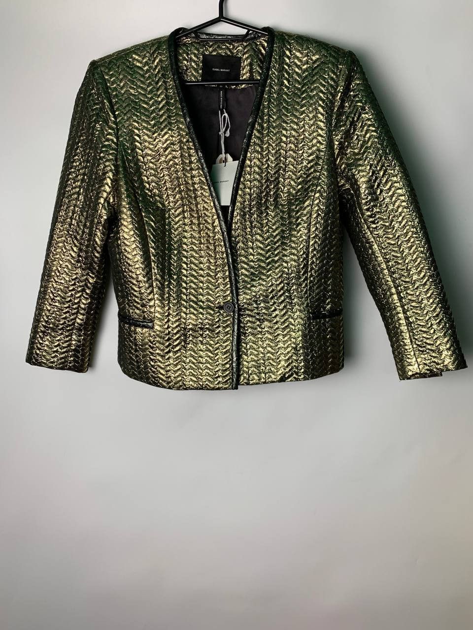 image of Isabel Marant Gold Blazer Size 40 Women