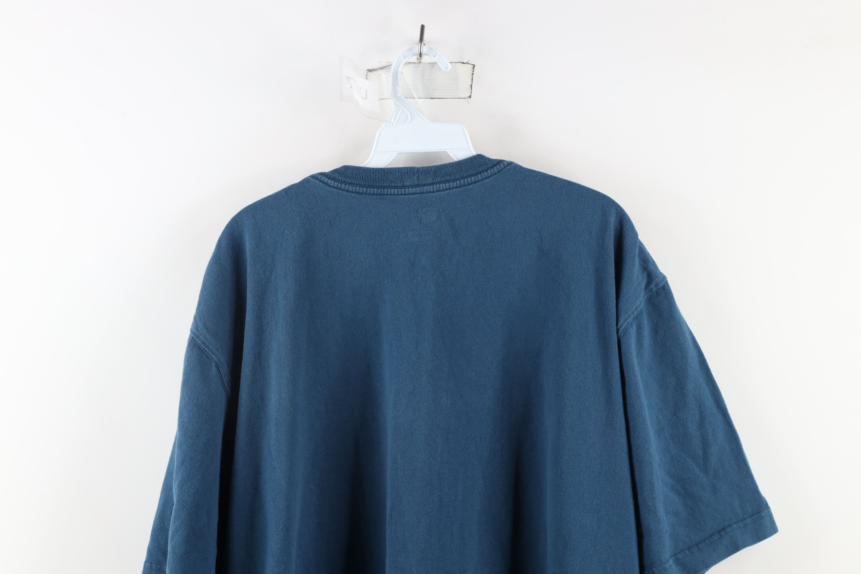 Carhartt × Vintage Vintage Carhartt Out Heavyweight Pocket T-Shirt Blue Cotton Size US XL / EU 56 / 4 - 10 Thumbnail