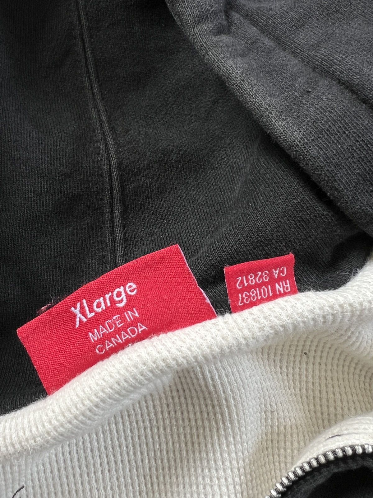 Supreme Supreme Heavyweight Thermal Zipper Sun Faded Hoodie Size US XL / EU 56 / 4 - 12 Thumbnail
