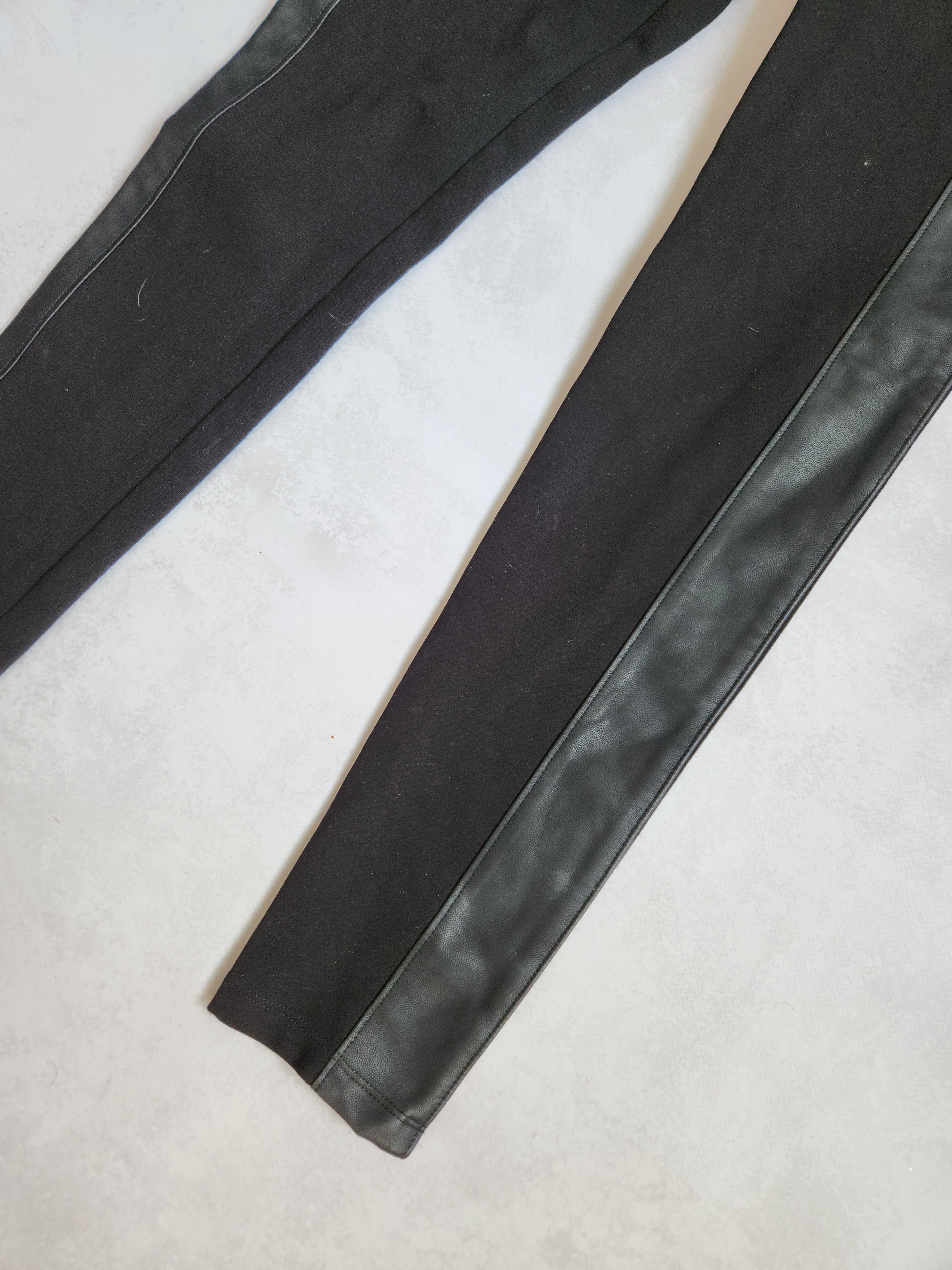 Versace Versace jenas leather inserts leggings pants Size 32" / US 10 / IT 46 - 9 Thumbnail