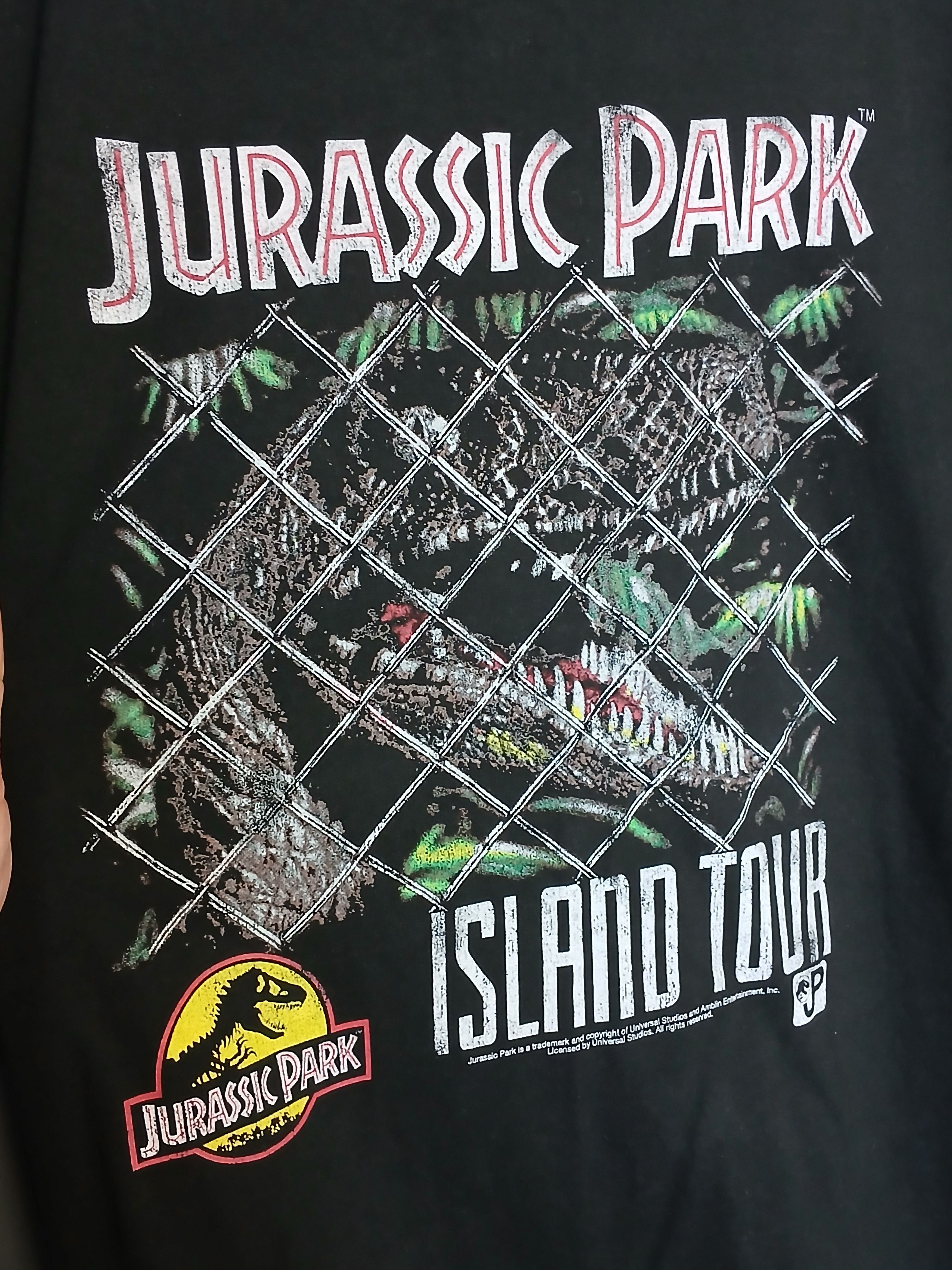 Vintage Vintage Jurassic Park Movie T-Shirt Size US L / EU 52-54 / 3 - 3 Thumbnail
