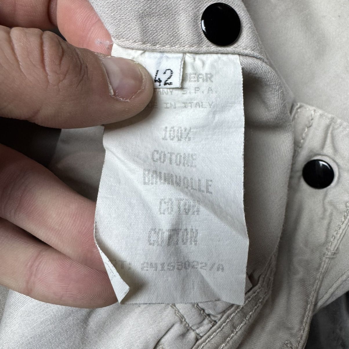 Massimo Osti × Stone Island × Vintage Stone Island Marina Vintage Size US 29 - 7 Thumbnail