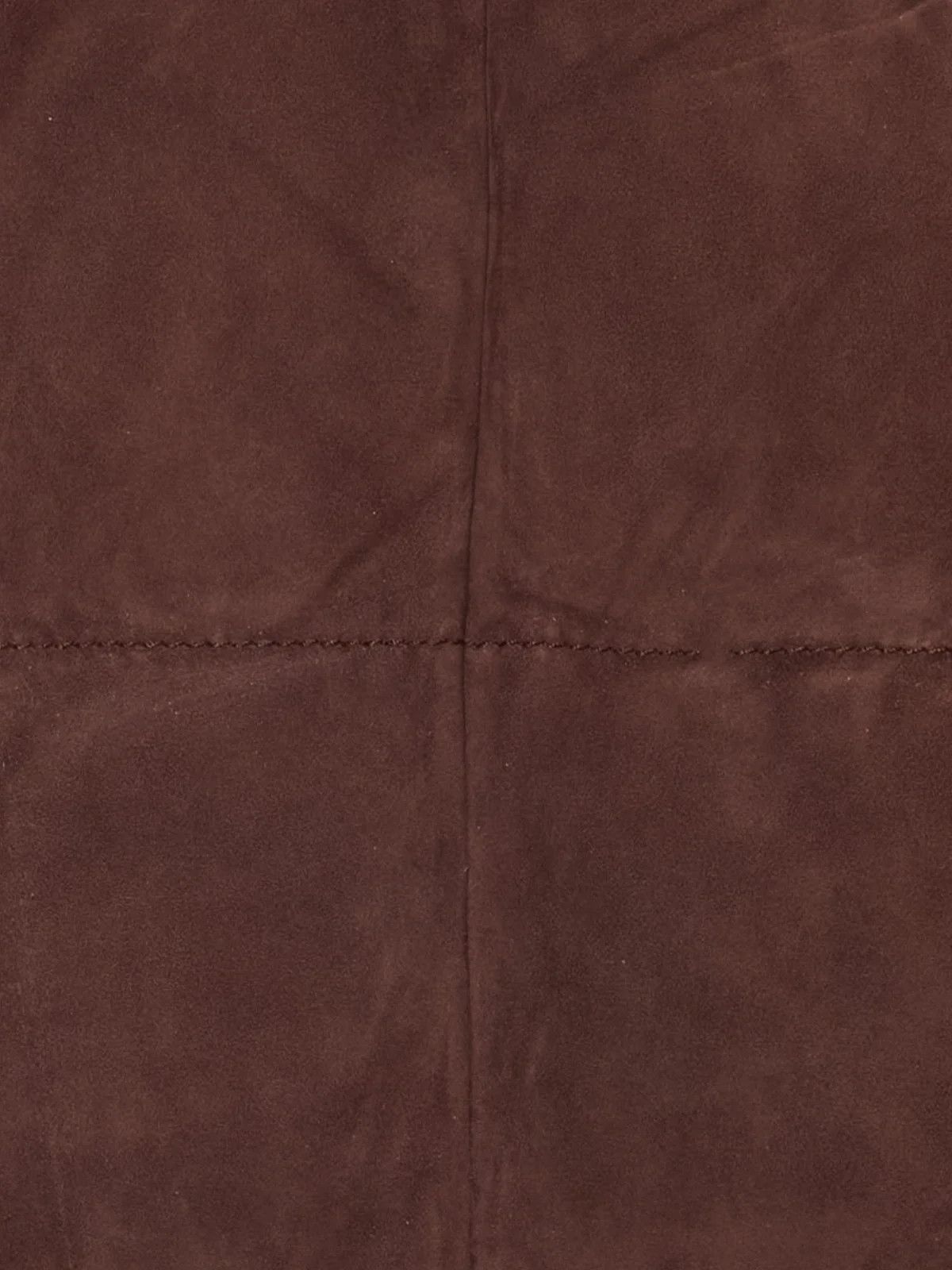 Brunello Cucinelli BRUNELLO CUCINELLI Brown Leather Suede Quilted Down Vest Size US M / EU 48-50 / 2 - 2 Thumbnail