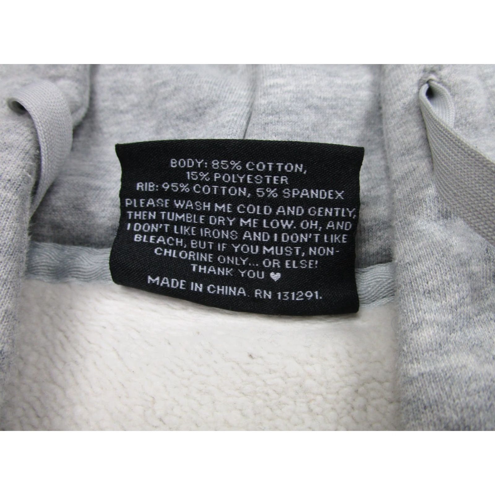 Vintage Popflex Hoodie 3X Gray Zip Full Zip Oversized Sweatshirt - Lightweight, Fleece, Activewear, Athleisure, Relaxed Womens, Plus Size, Casual, Streetwear Size XXL / US 16-18 / IT 52-54 - 7 Thumbnail