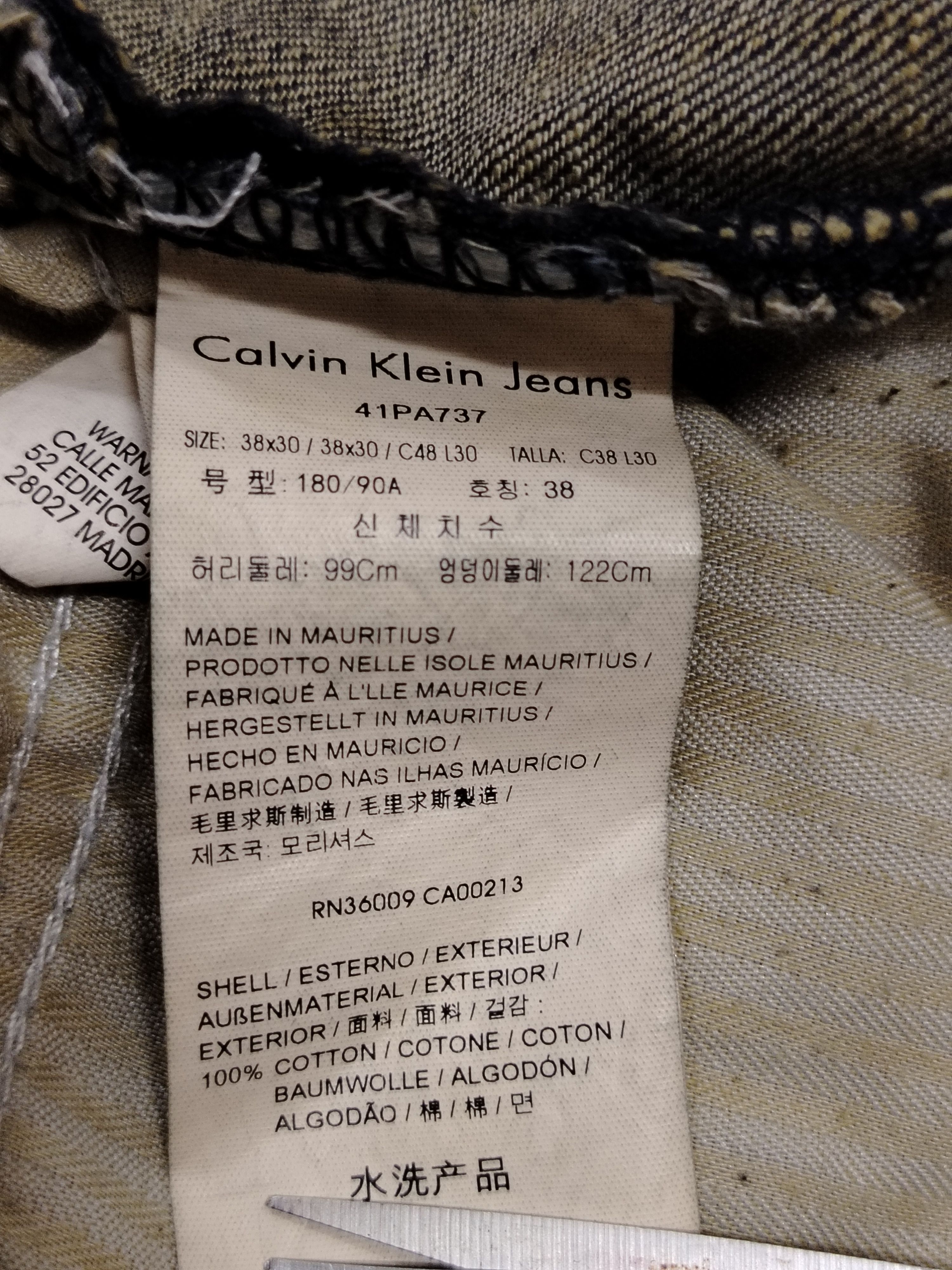 Calvin Klein Calvin Klein Jeans Size US 38 / EU 54 - 5 Thumbnail