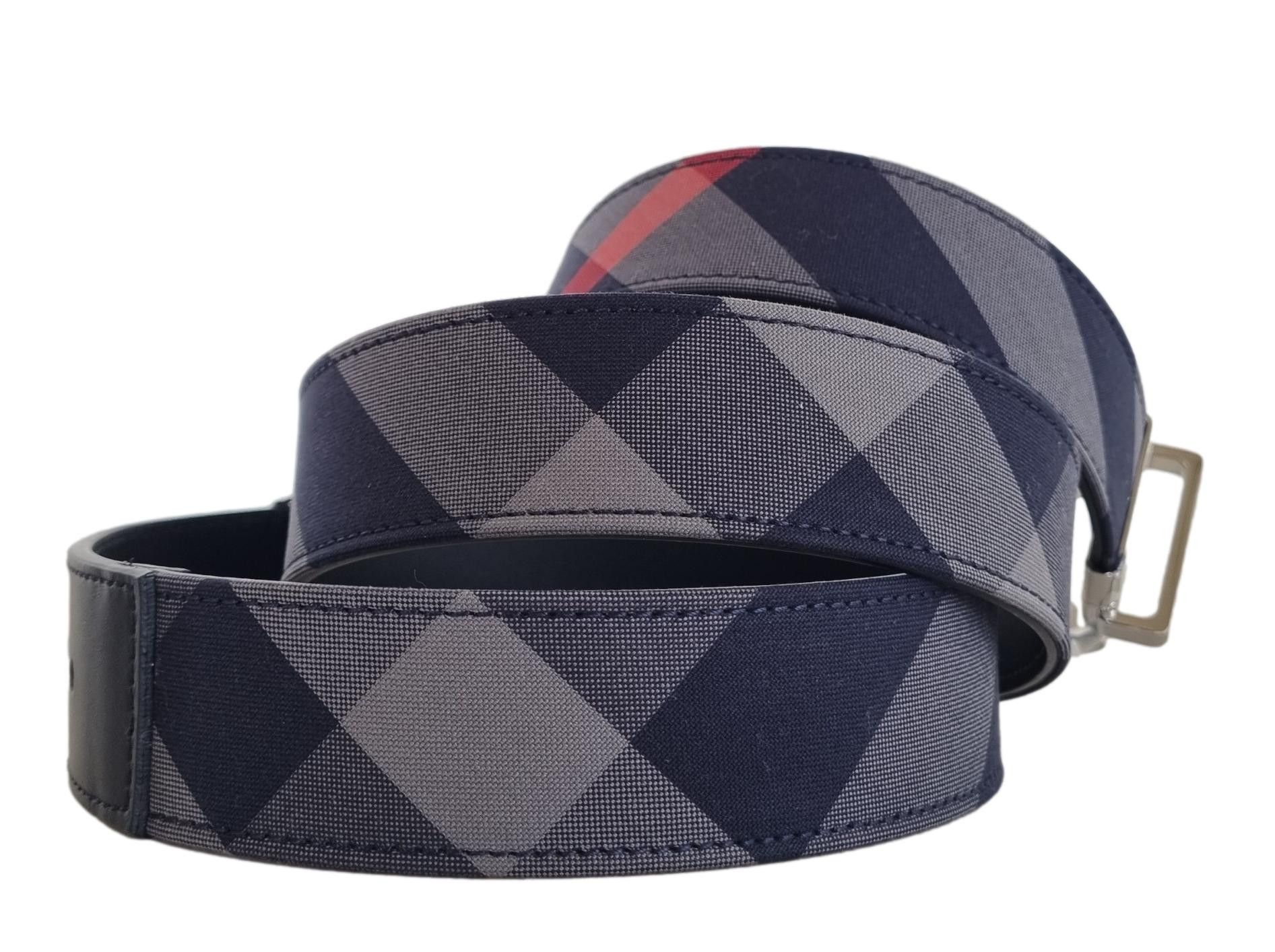 Burberry o1w1db10126 Size: 100 / Louis 35 Check Belt in Multicolor Size 40 - 2 Thumbnail