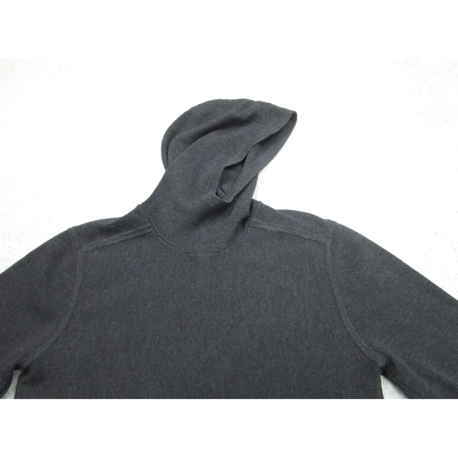 Lululemon Lululemon Hoodie Mens Medium Gray Merino Wool Pullover Athletic Size US M / EU 48-50 / 2 - 2 Thumbnail