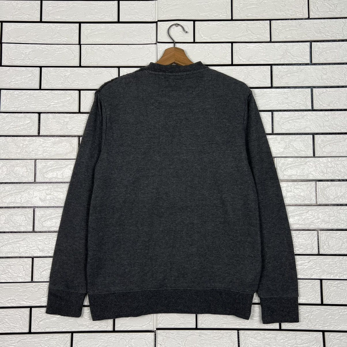 Japanese Brand BALL Hybrid Knitted Crewneck Sweatshirt #4101-C186 Size US M / EU 48-50 / 2 - 12 Thumbnail