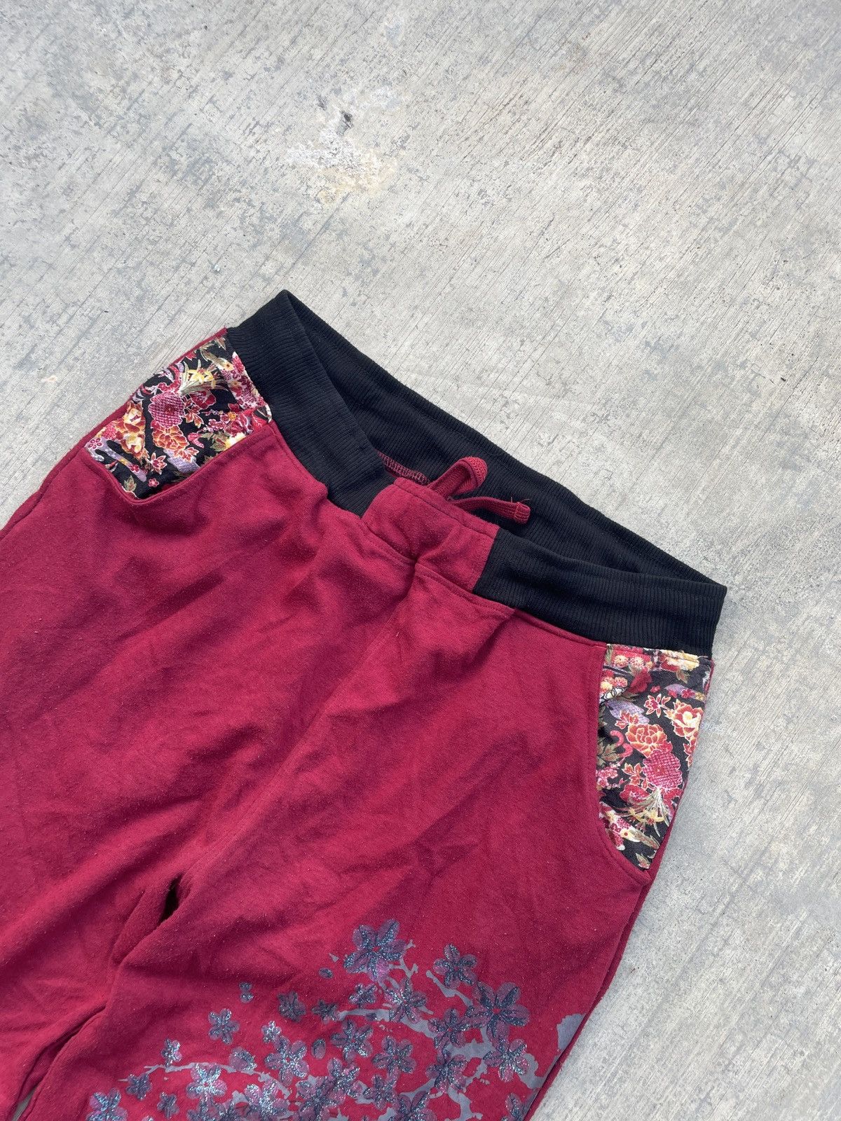 Karakuri Tamashii 2000s JAPANESE BRAND BULLET NOISE SUKAJAN SWEATPANTS Size US 32 / EU 48 - 3 Thumbnail