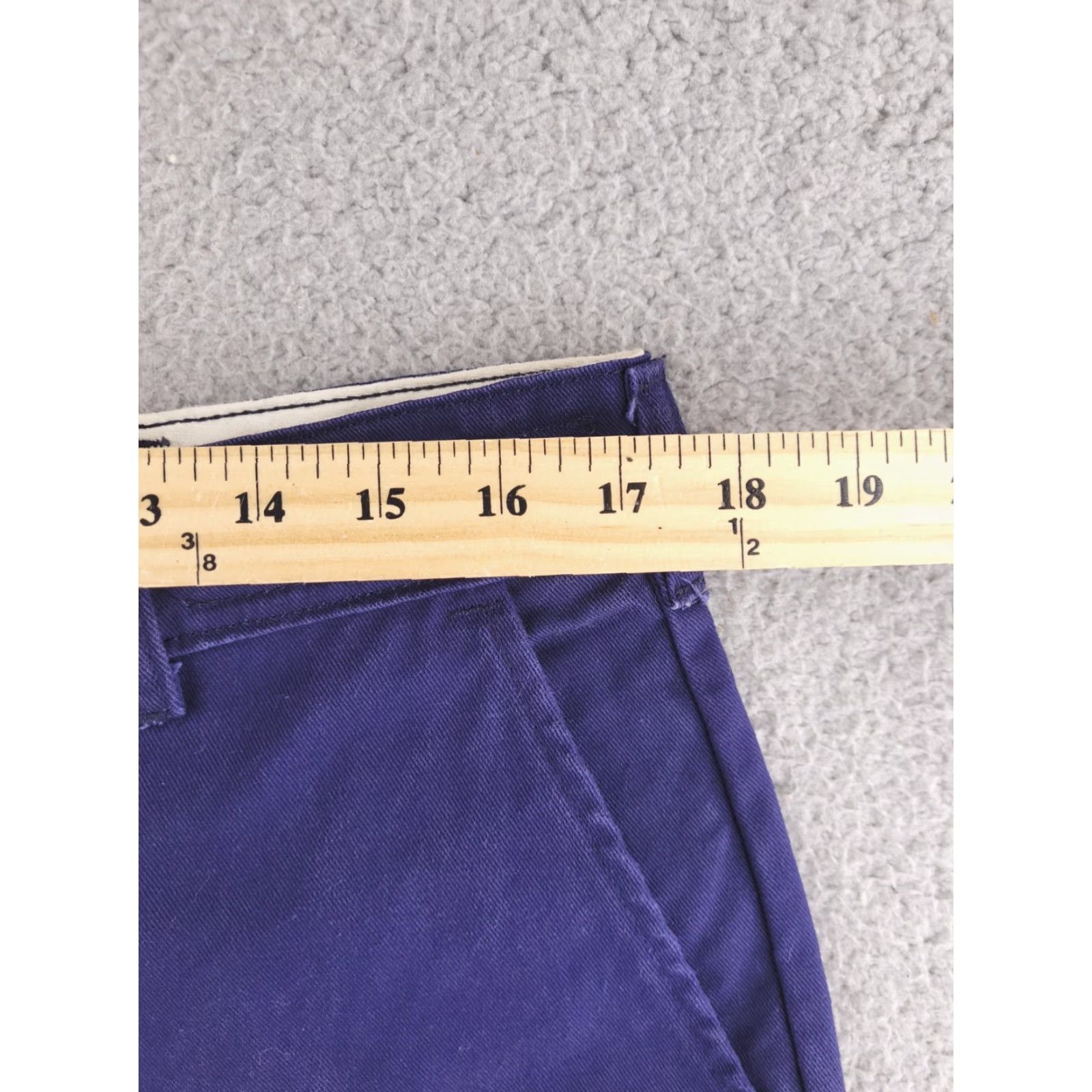 Red Kap VINTAGE Red Kap Pants Mens 35x28 Blue Chino Workwear MADE IN USA Size US 35 - 5 Thumbnail