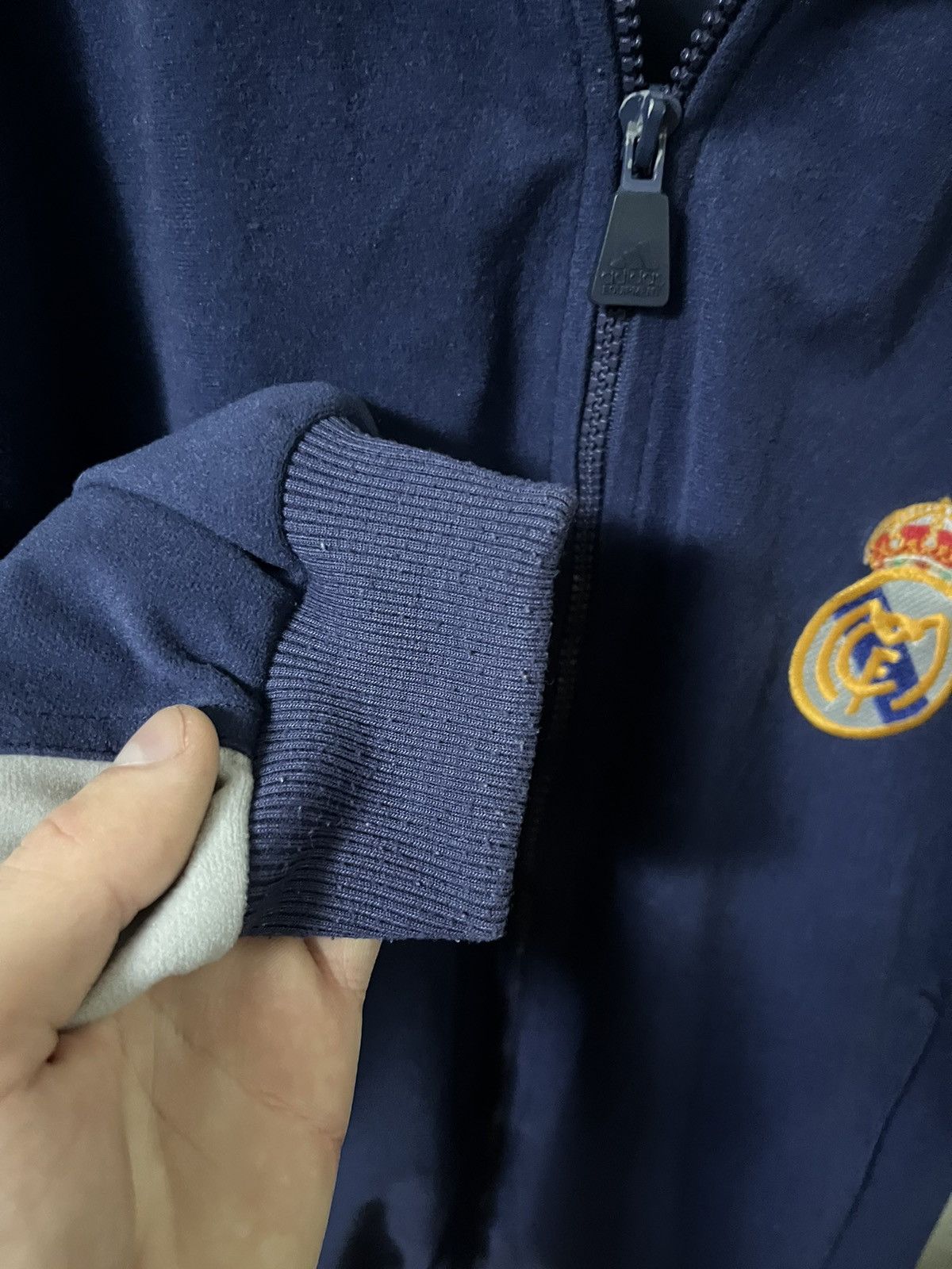 Adidas × Vintage Adidas Real Madrid 00/01 Vintage Track Jacket Size US M / EU 48-50 / 2 - 8 Thumbnail