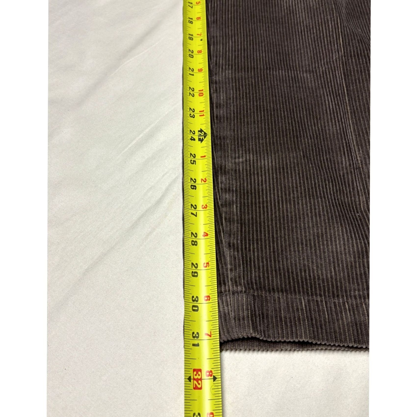 Brooks Brothers VINTAGE Brooks Brothers Hudson Corduroy Pants Mens 35x32 Brown Straight Leg Wide Size US 35 - 7 Thumbnail