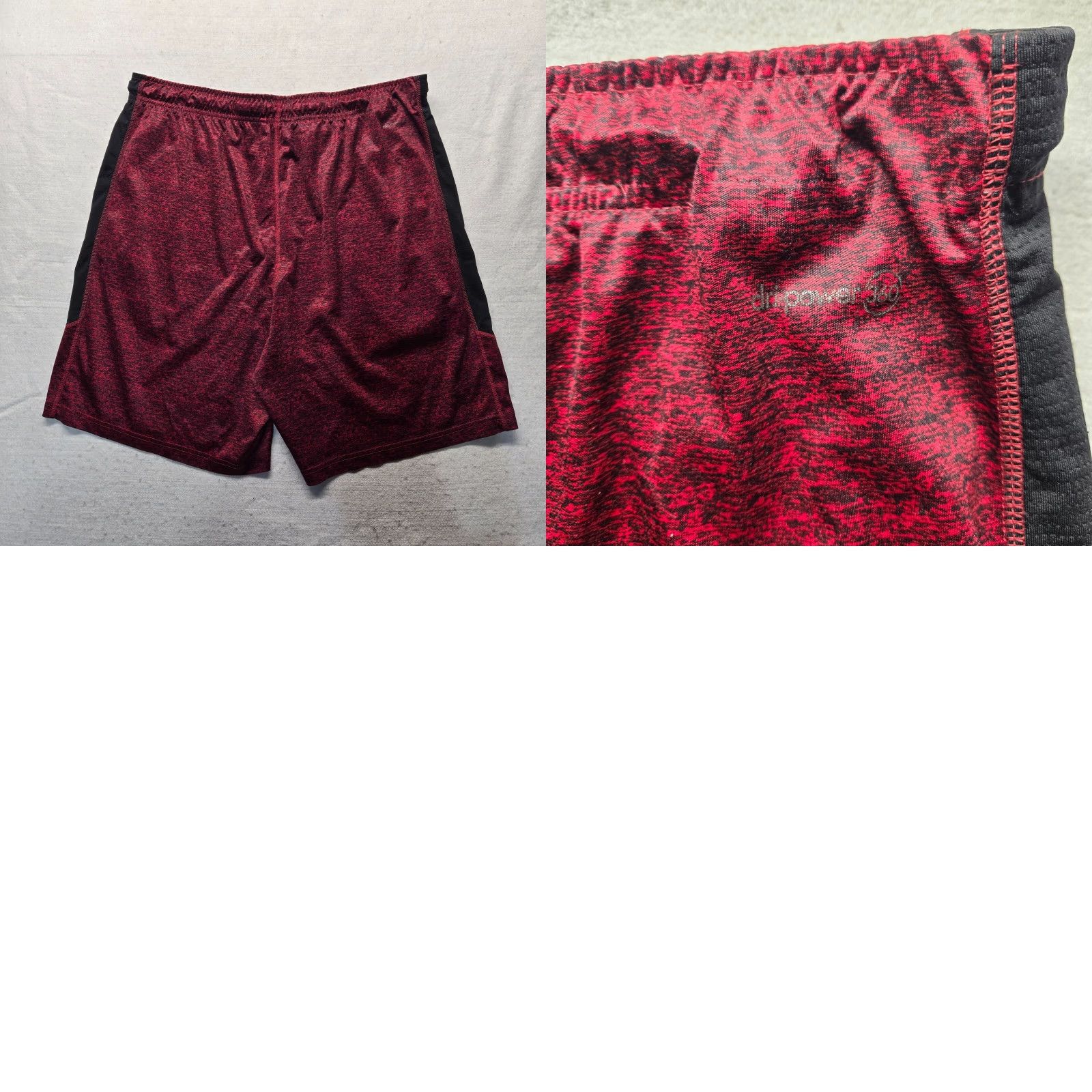 Russell Athletic Russell Athletic Red Polyester Basketball Shorts Mens L Adult Basketball Shorts Color Red Breathable Elastic Waist Easy Care Sports Shorts Size US 33 - 8 Thumbnail