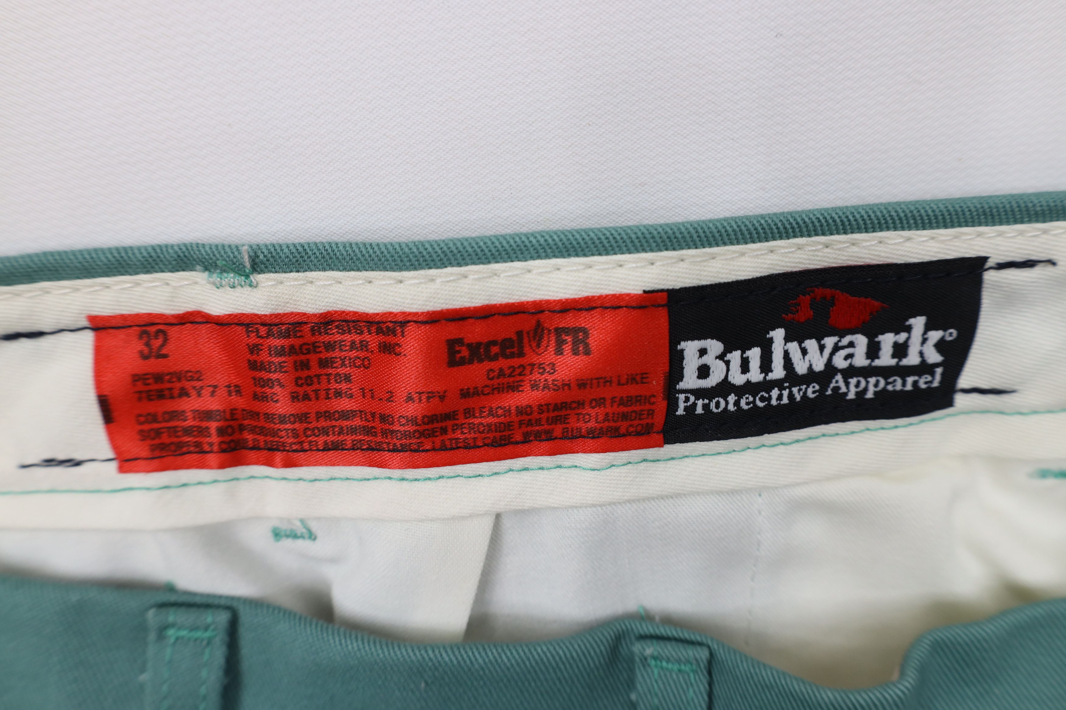 Vintage Deadstock Vintage Bulwark FR Resistant Workwear Pants Size US 32 / EU 48 - 6 Thumbnail