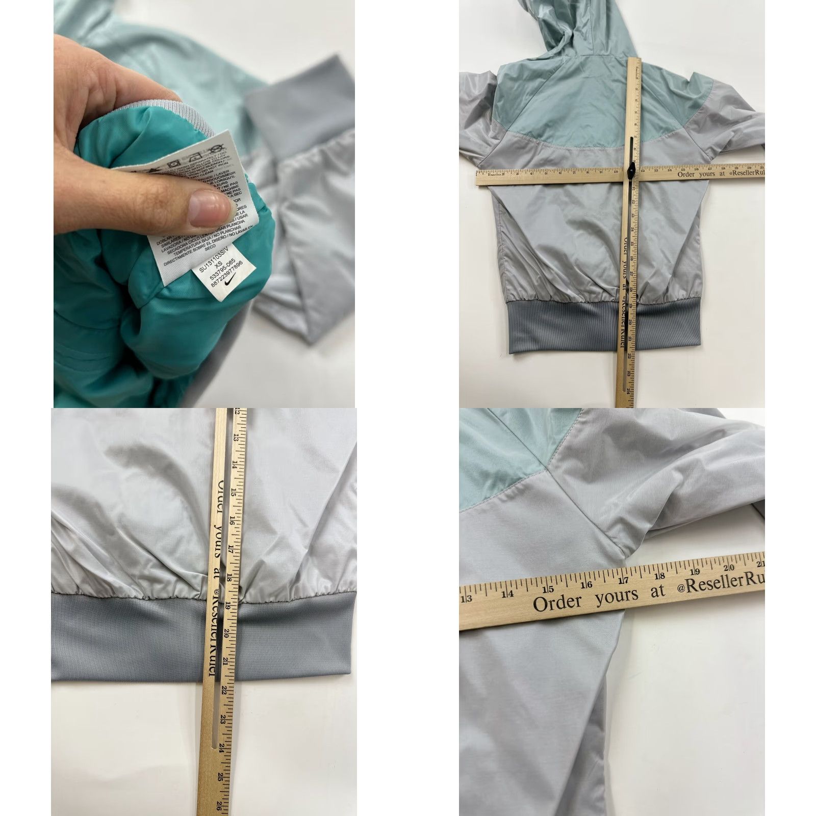 Nike Nike Jacket Women’s XS Mint Grey Full Zip Windbreaker Nike Dri-FIT Windbreaker XS Women Grey Mint Full Zip Nike Jacket Size XS / US 0-2 / IT 36-38 - 8 Thumbnail