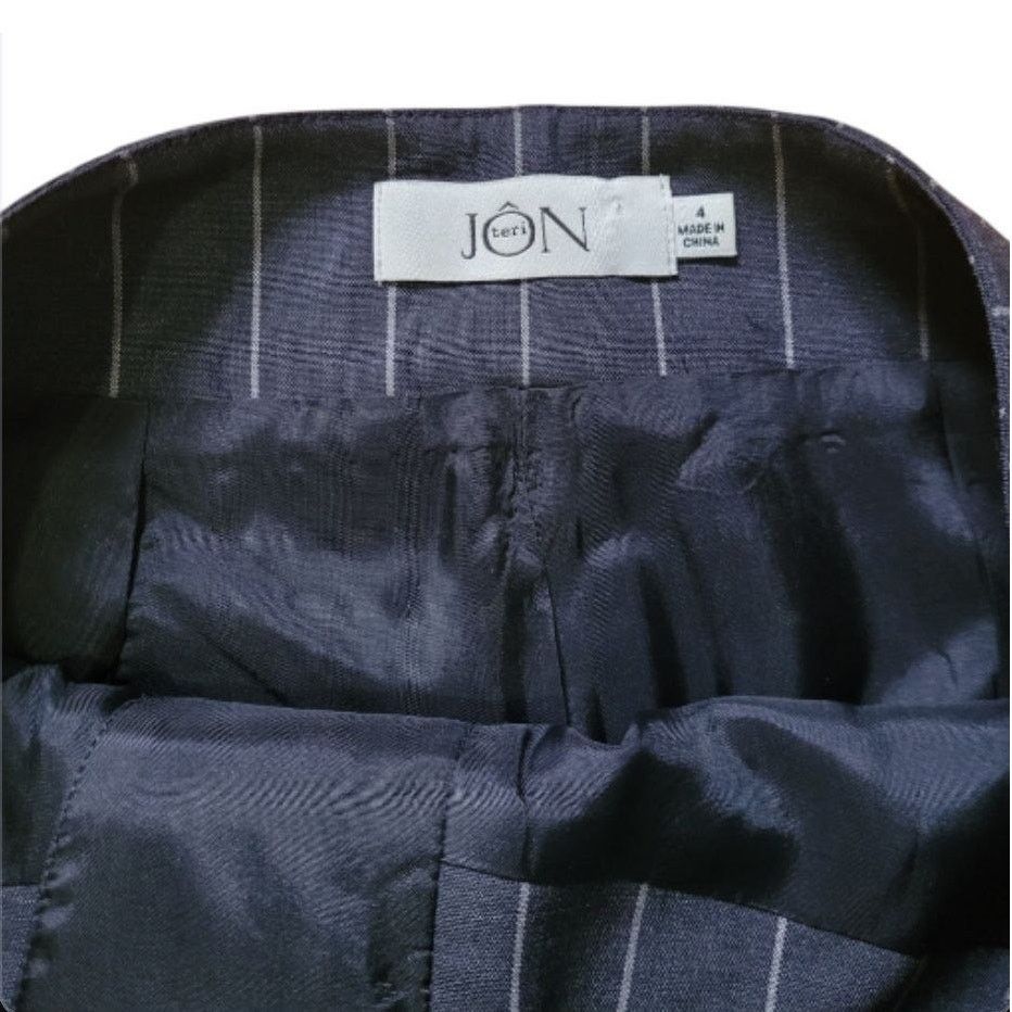 NBDN Nobrandedon Teri Jon Gray Pants | Size 4 Size 27" / US 4 / IT 40 - 3 Thumbnail