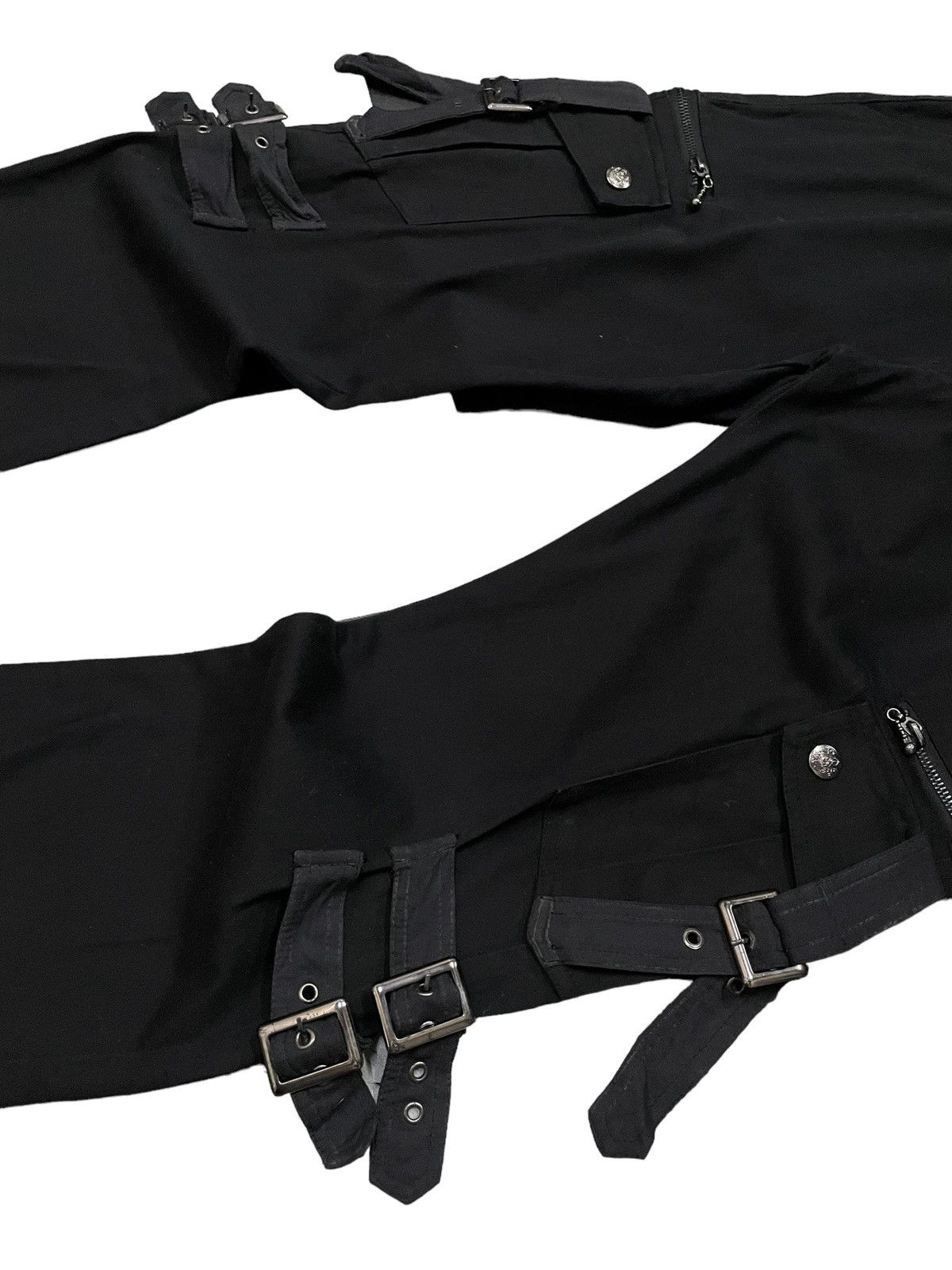 In The Attic × Japanese Brand In The Attic Growth Japan Cargo Bondage Goth Pants Size US 32 / EU 48 - 10 Thumbnail