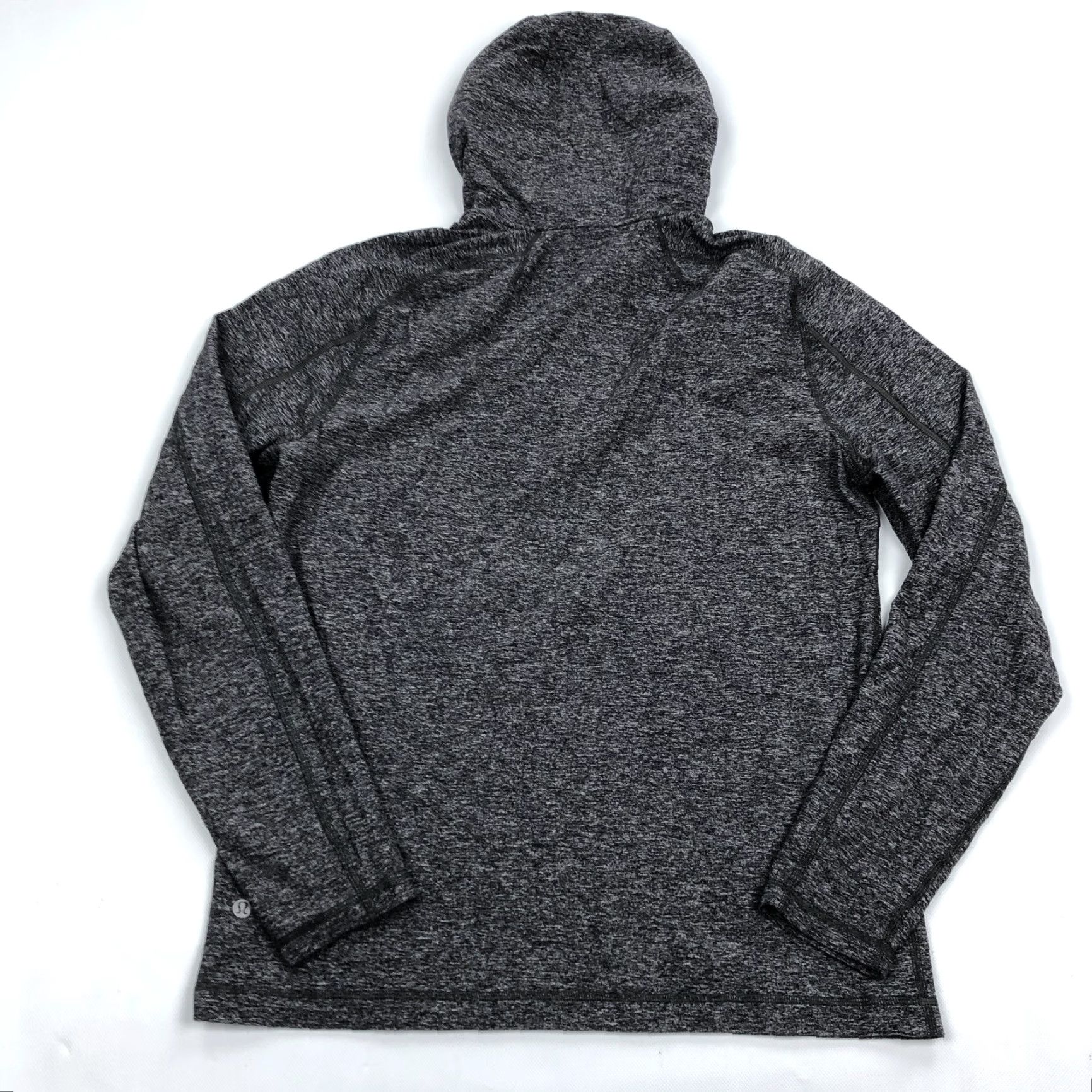 Lululemon Lululemon Men's L Hooded Quarter Zip Pullover Heather Gray Surge Sweat Session Hoodie Shirt Size US L / EU 52-54 / 3 - 6 Thumbnail