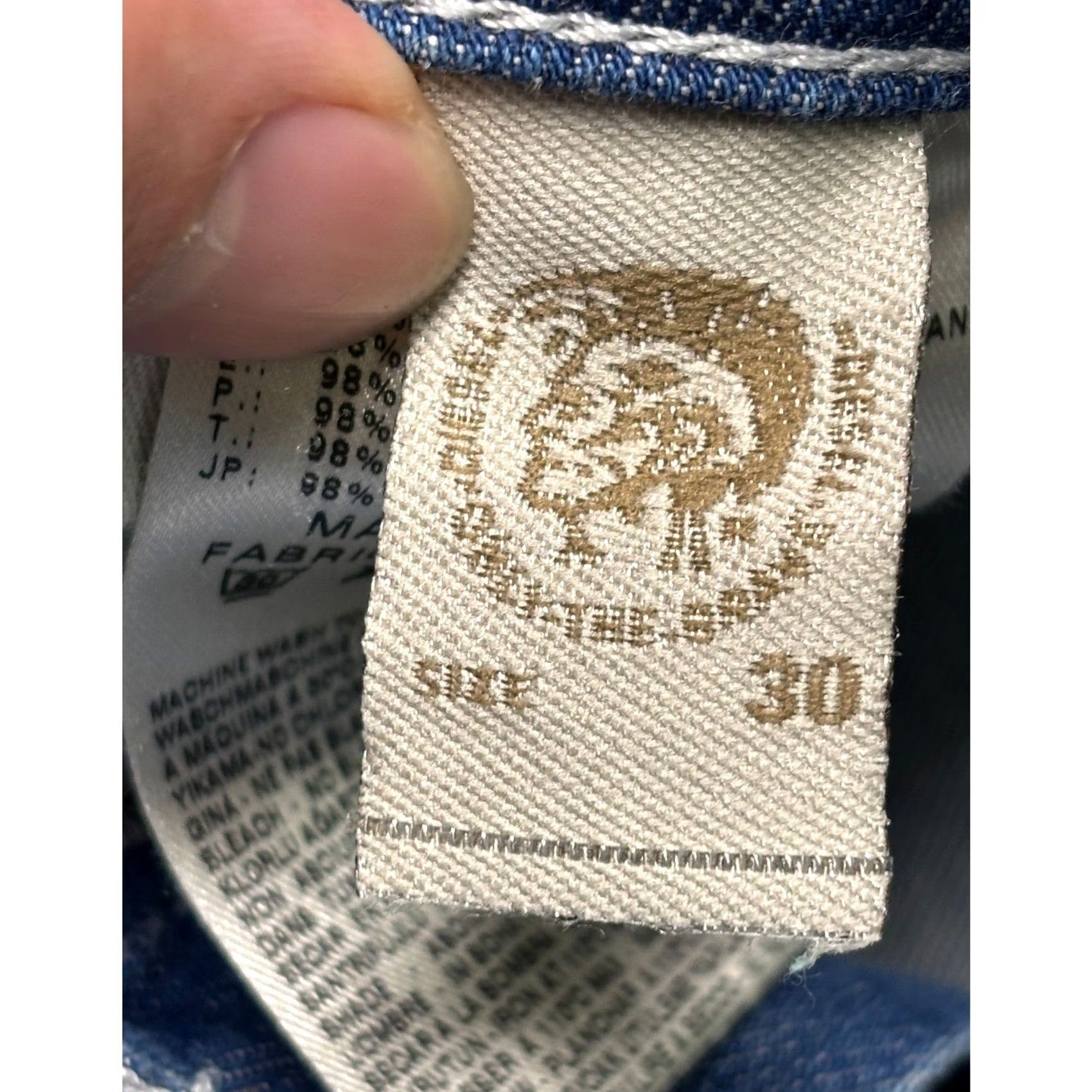 Diesel Diesel Poiak Mens Jeans Size 30x29 Blue Wash 008N4 Stretch Straight Leg Denim Jeans Size US 30 / EU 46 - 4 Thumbnail
