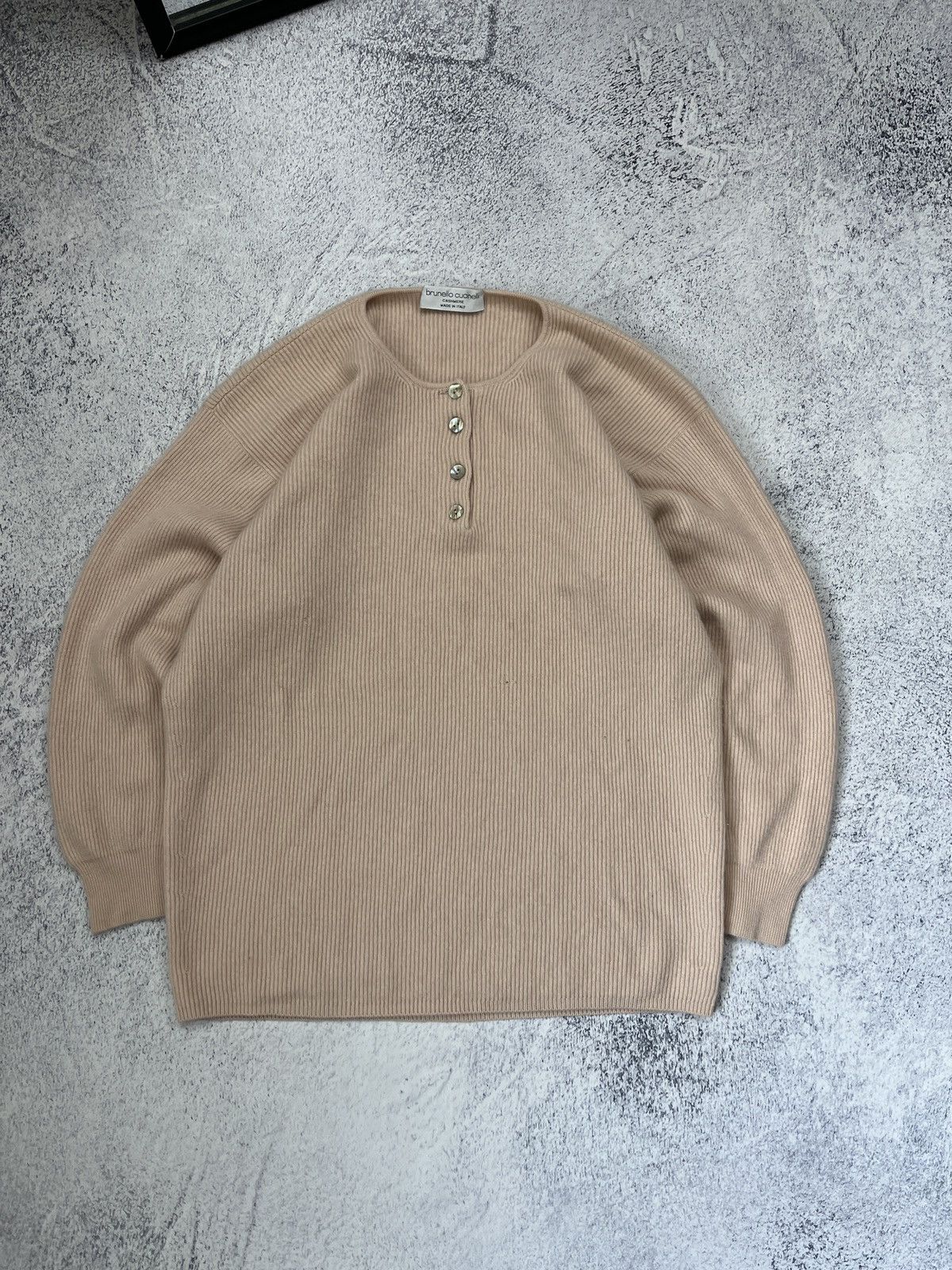 Brunello Cucinelli Brunello Cucinelli Cashmere Sweater Jumper Crewneck Luxury Size US S / EU 44-46 / 1 - 1 Thumbnail