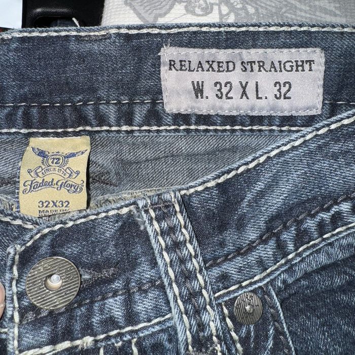 Vintage Crazy Vintage Y2K Opium Baggy Jeans Faded Dark Wash Denim | Grailed