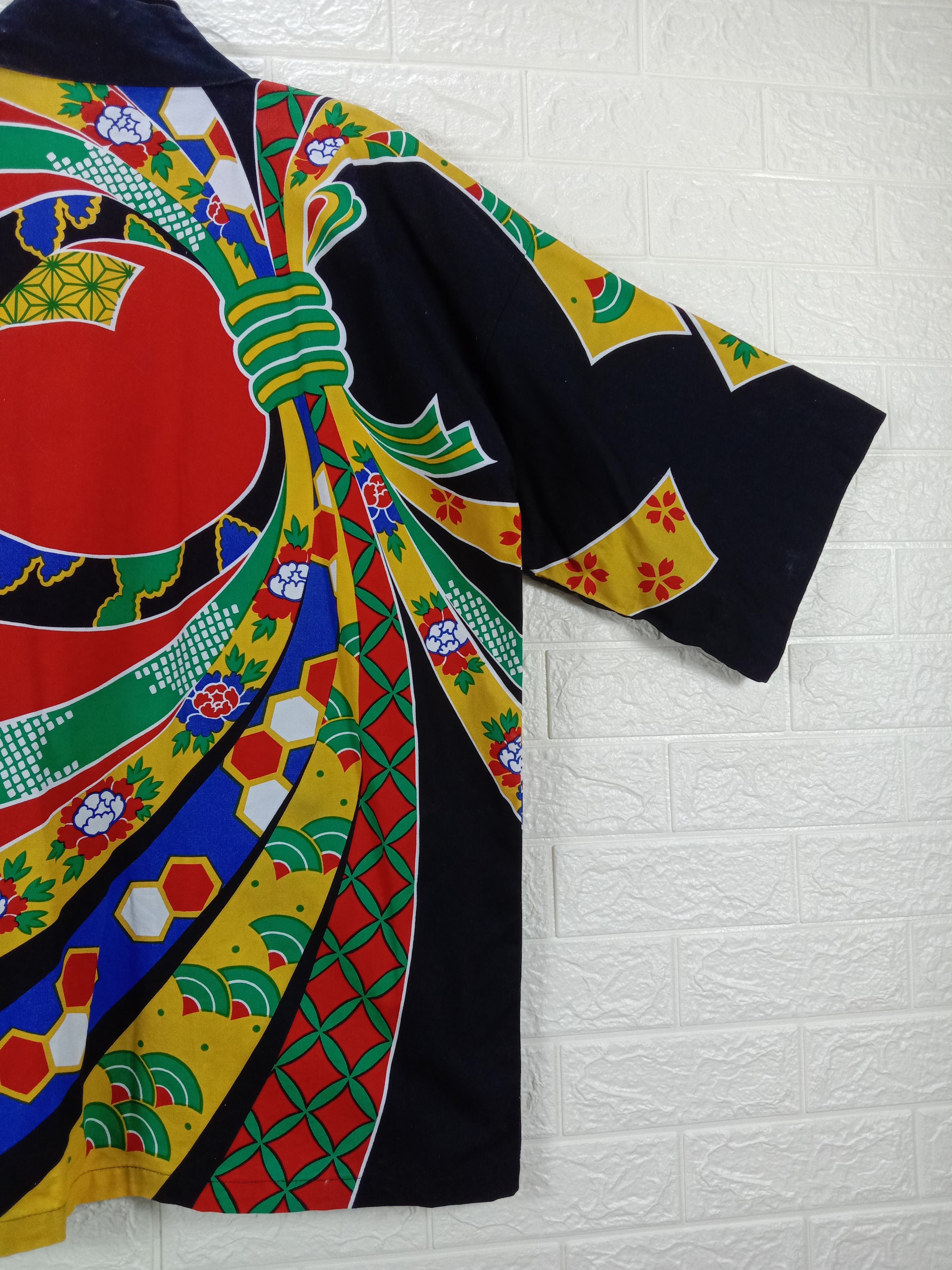 Japanese Brand Vintage Kimono Noragi Haori Hanten Art Cardigan Size US XL / EU 56 / 4 - 4 Thumbnail