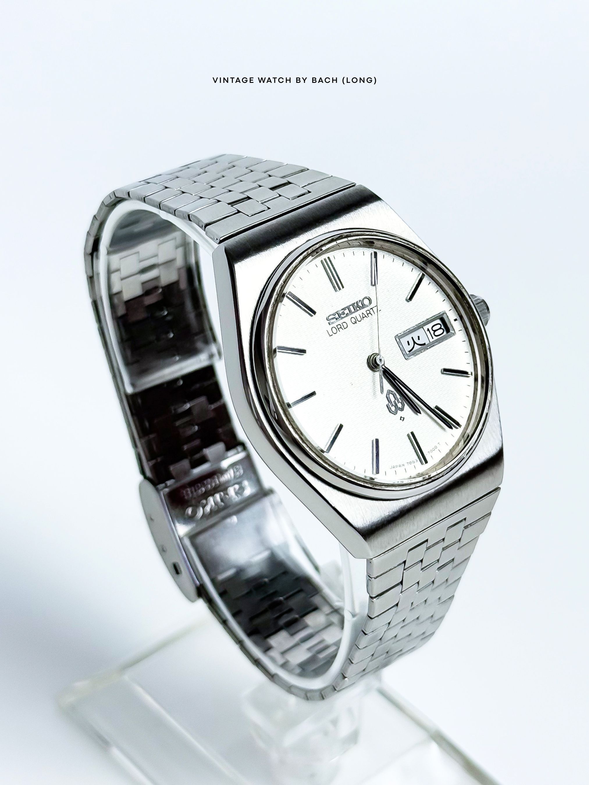 Seiko Seiko Lord Quartz 7853-7010 Minimal White Watch Size ONE SIZE - 5 Thumbnail