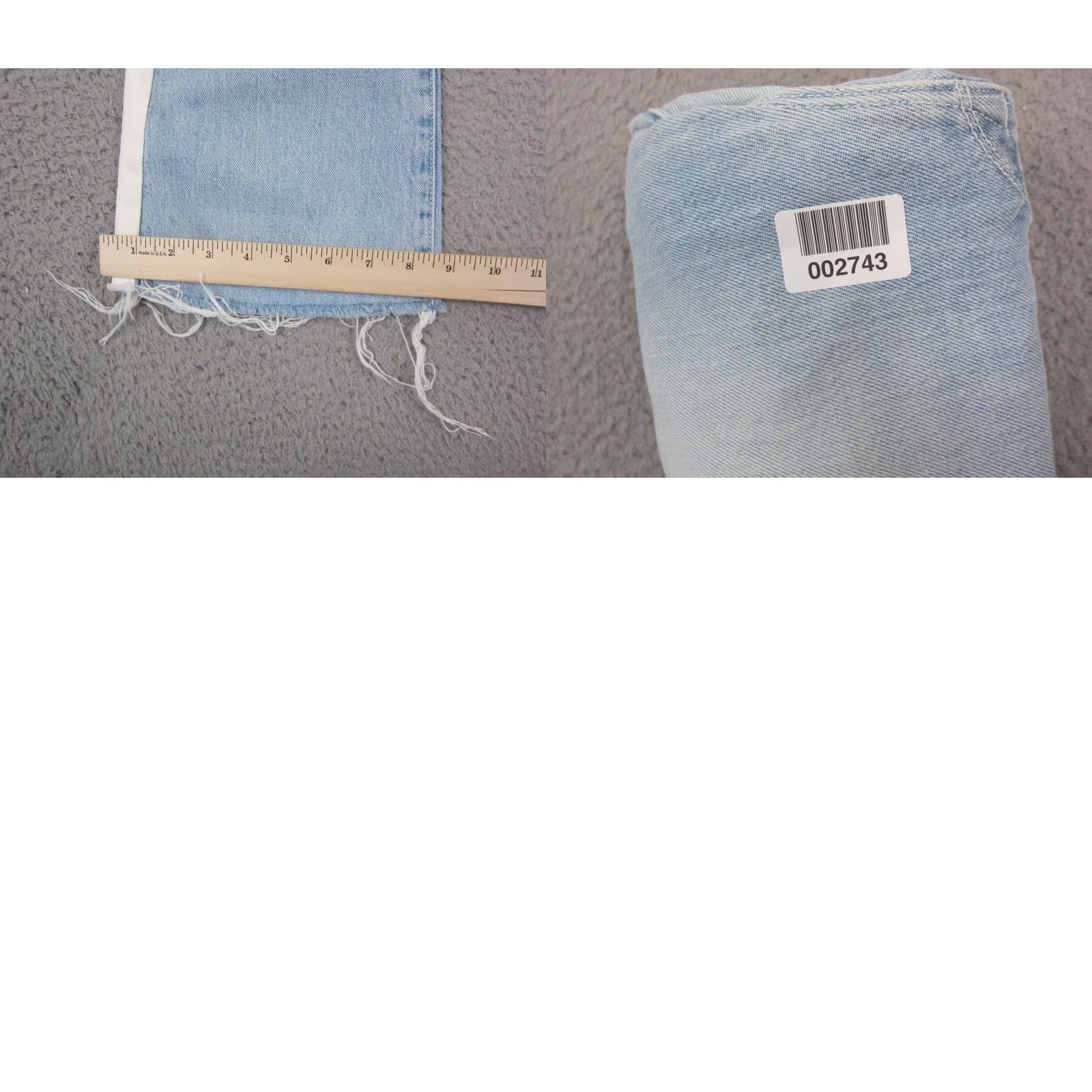 Frame Frame Jeans Womens 29 Blue Mini Bootcut Crop denim USA Made Size 29" - 10 Thumbnail