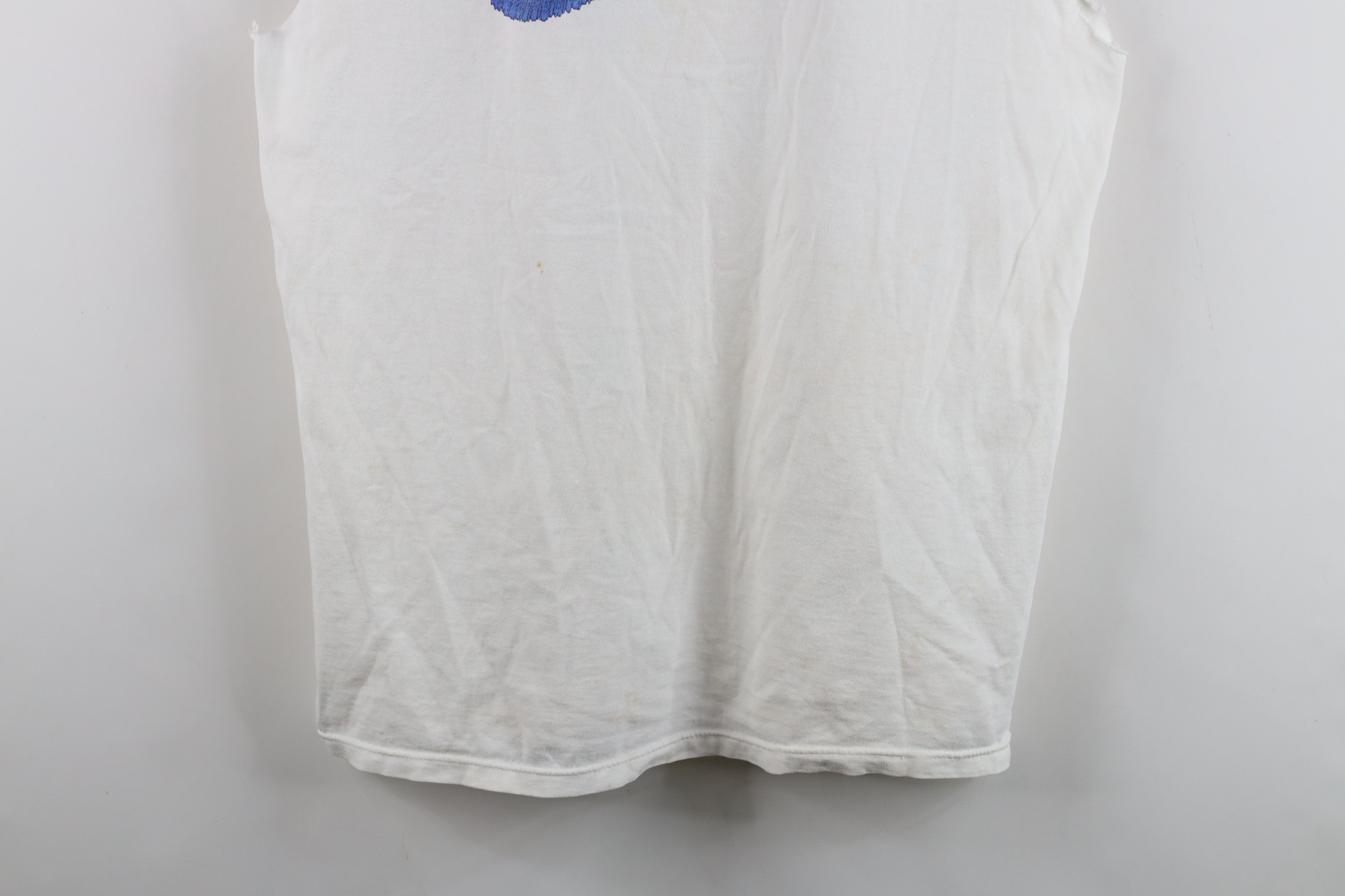 Nike Vintage 90s Nike Travis Scott Big Swoosh Cut Off T-Shirt USA Size US M / EU 48-50 / 2 - 3 Thumbnail