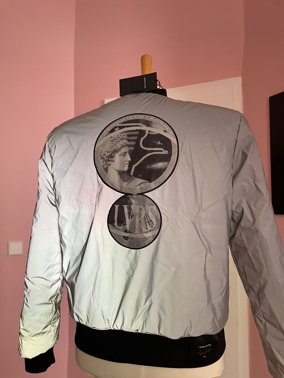 Surface To Air 2013 S2A x Theophilus London LVRS Reversible Space Bomber XL Size US XL / EU 56 / 4 - 17 Thumbnail