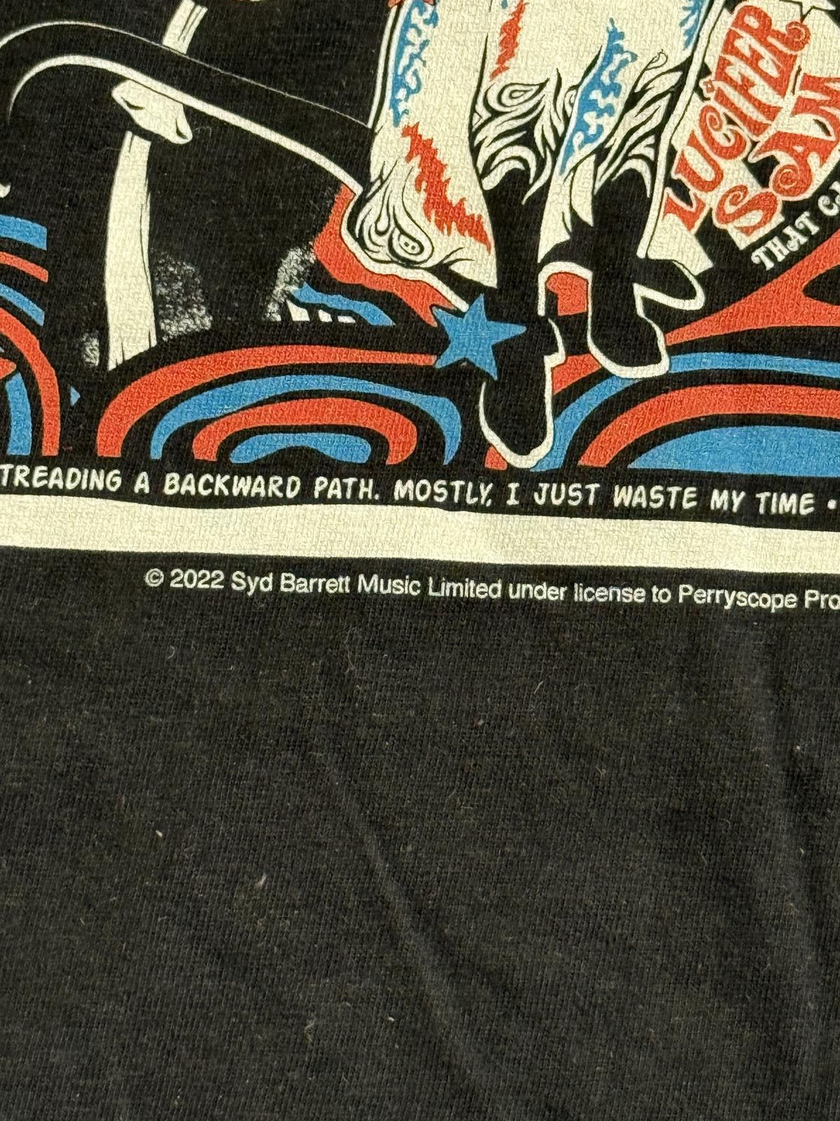 Designer Syd Barrett Movie Poster T-shirt Trippy Melty Poster Tee XL Size US XL / EU 56 / 4 - 4 Thumbnail