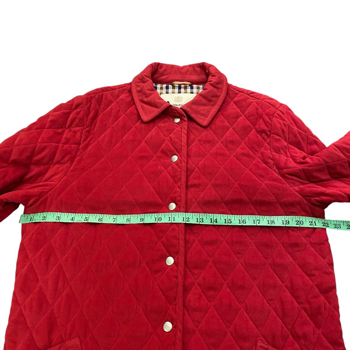 Aquascutum × Japanese Brand × Vintage Vintage Aquascutum Of London Quilted Snap Button M Size Size US M / EU 48-50 / 2 - 13 Thumbnail