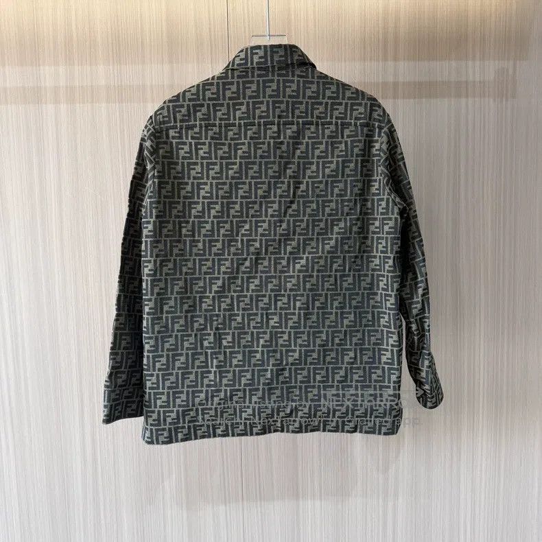 Fendi Fendi Monogrammed Double F Logo Jacket Size US S / EU 44-46 / 1 - 2 Thumbnail