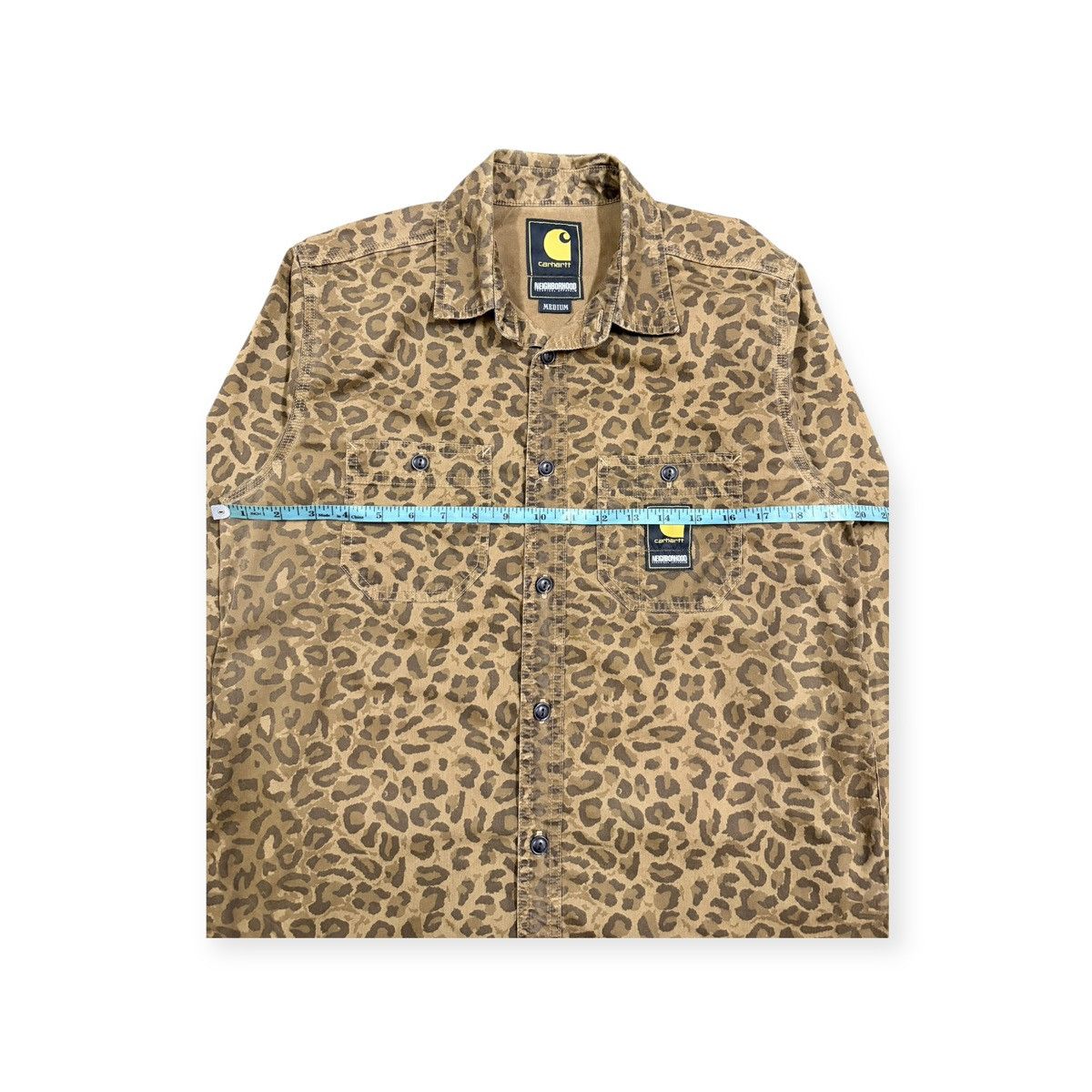 Carhartt × Neighborhood Carhartt Wip X Neighborhood L/S Tracy Leopard Shirt Size US M / EU 48-50 / 2 - 11 Thumbnail